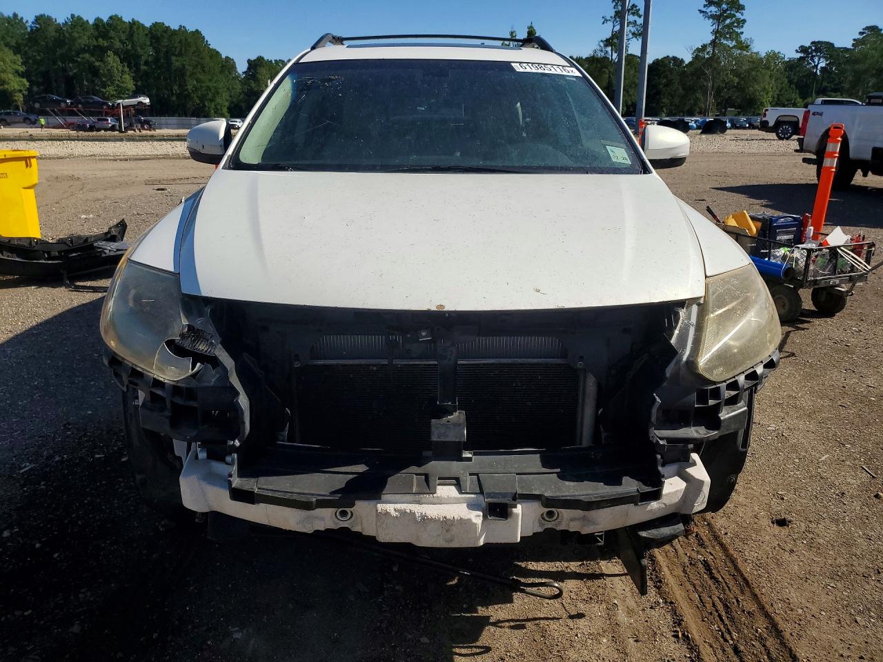 2015 Mazda Cx-9 Grand Touring White vin: JM3TB2DA5F0460003