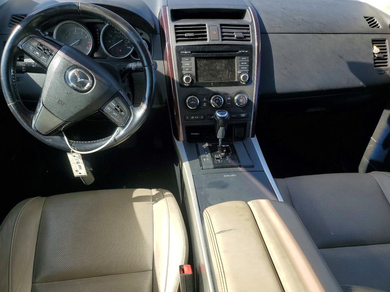 2015 Mazda Cx-9 Grand Touring White vin: JM3TB2DA5F0460003