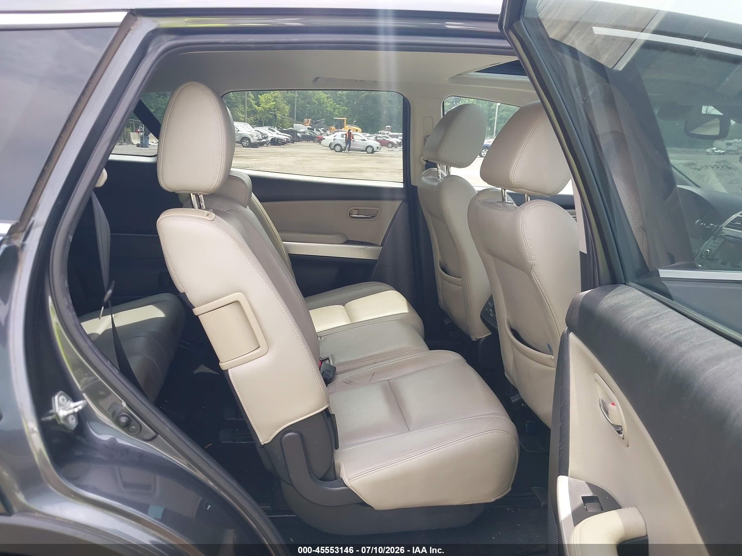 2013 Mazda Cx-9 Grand Touring Gray vin: JM3TB2DA6D0402642