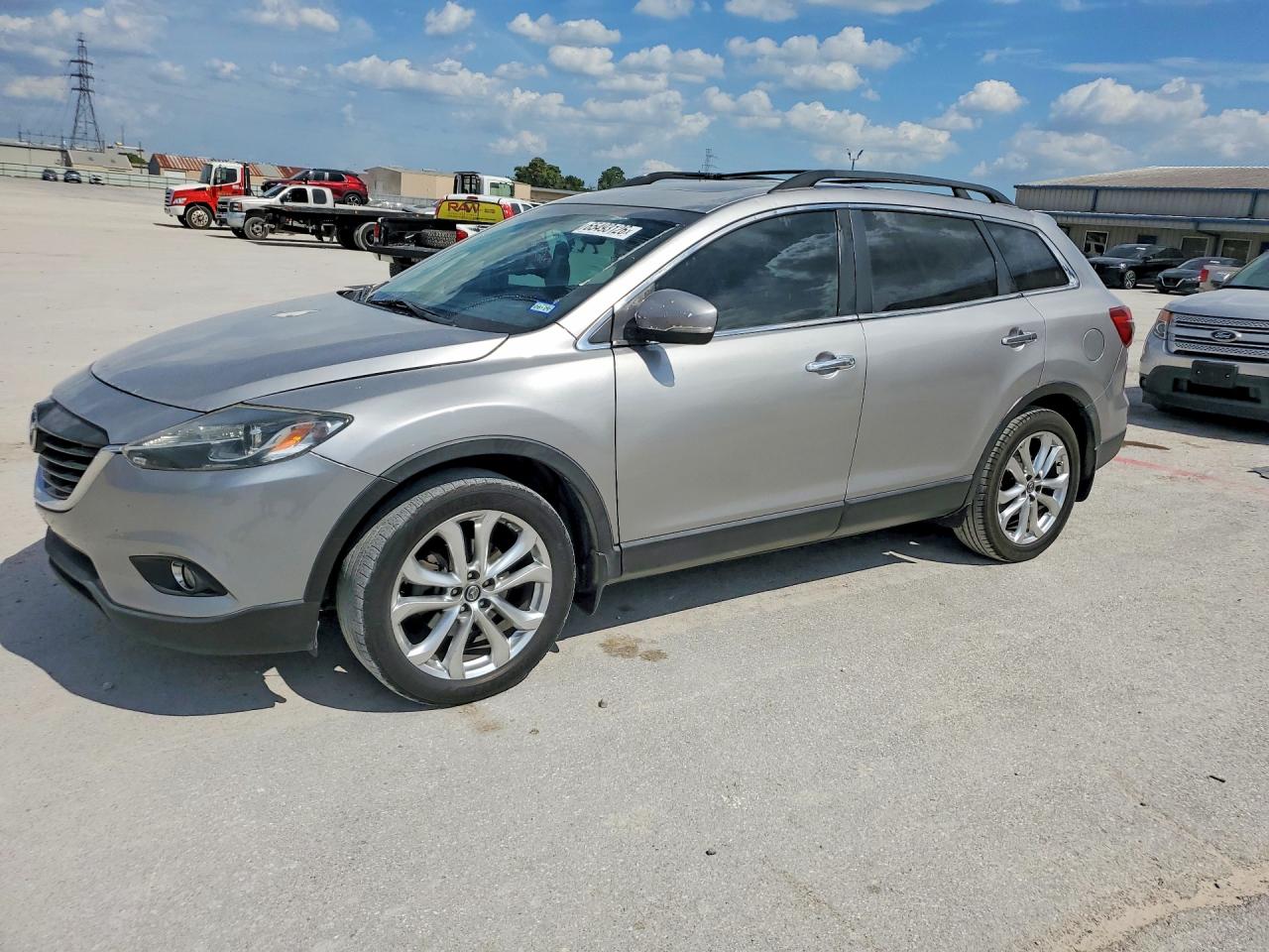 2013 Mazda Cx-9 Grand Touring Gray vin: JM3TB2DA6D0416542