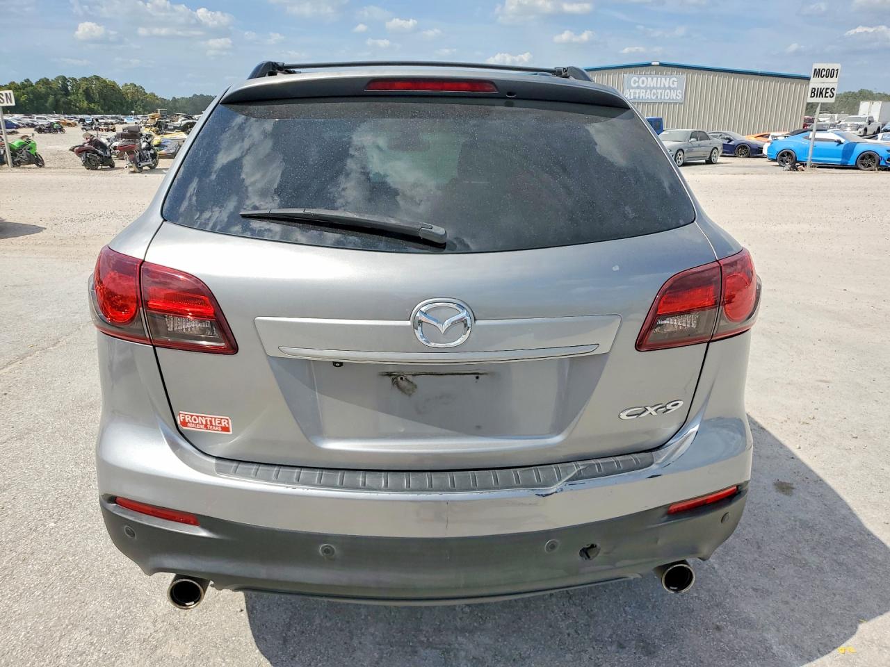 2013 Mazda Cx-9 Grand Touring Gray vin: JM3TB2DA6D0416542