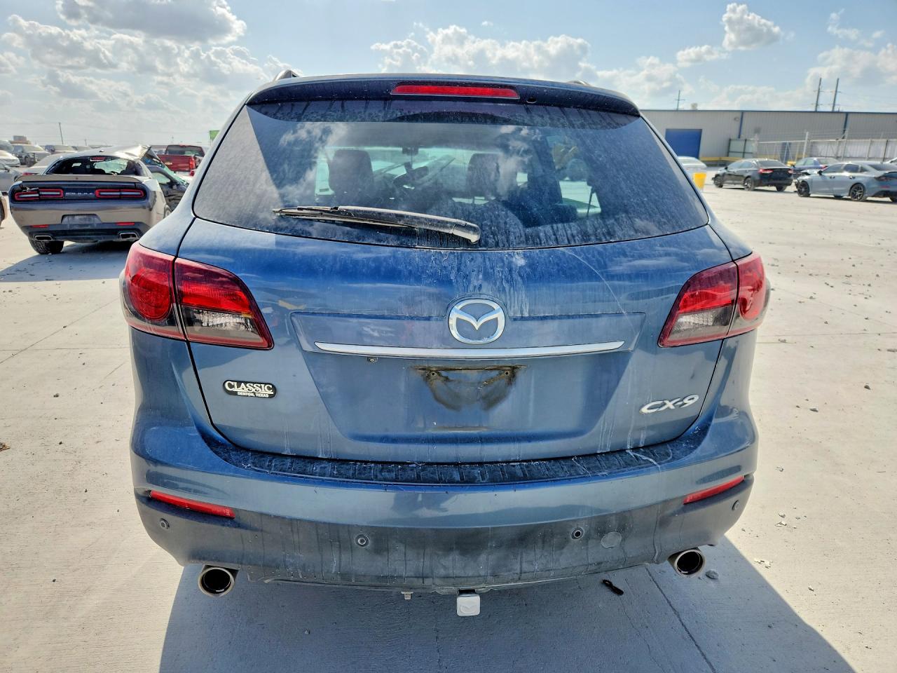 2014 Mazda Cx-9 Grand Touring Blue vin: JM3TB2DA6E0427381
