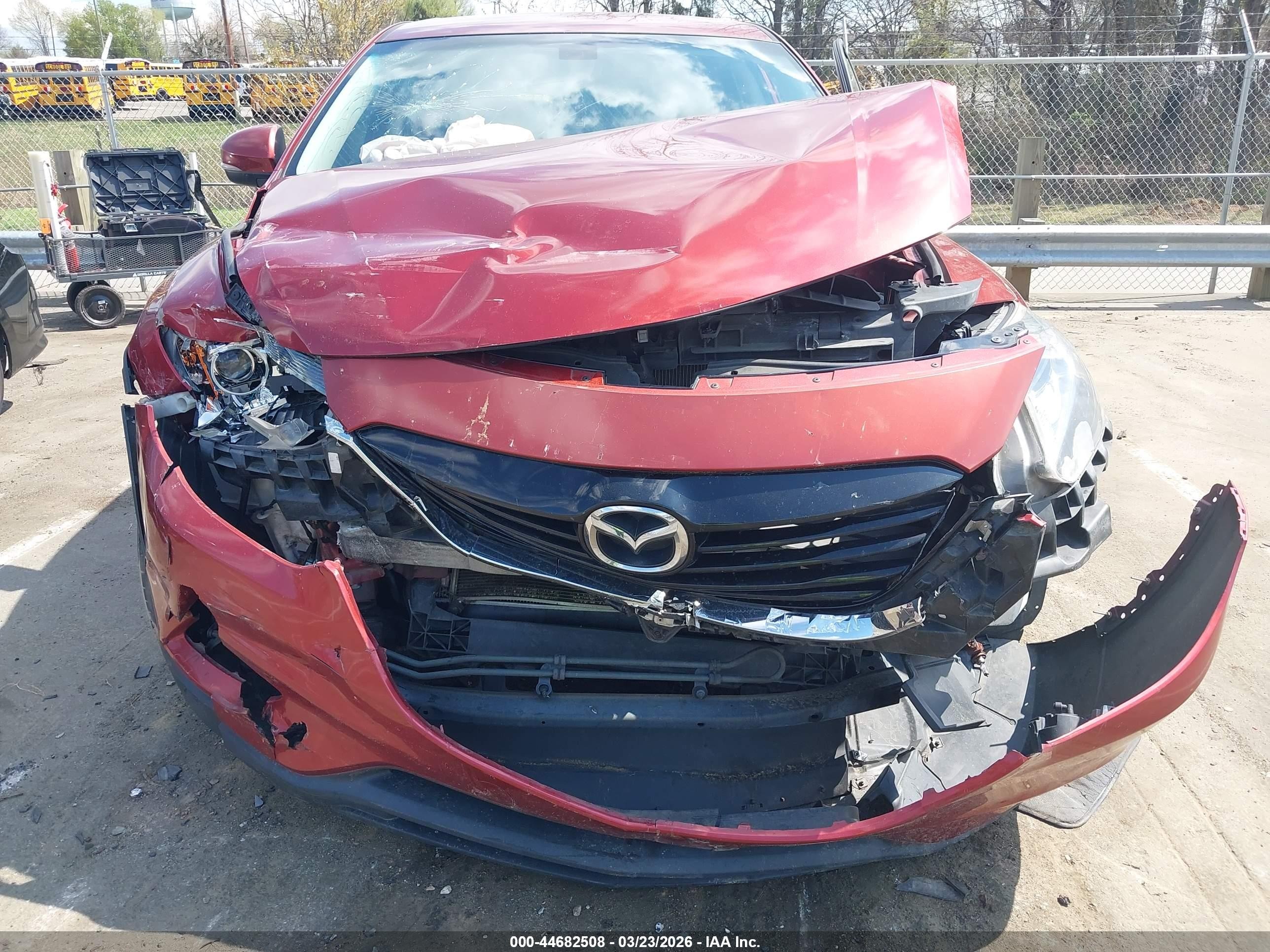 2014 Mazda Cx-9 Grand Touring Red vin: JM3TB2DA6E0442401