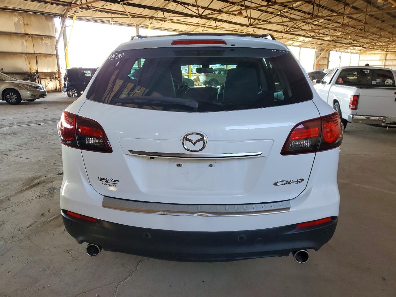 2015 Mazda Cx-9 White vin: JM3TB2DA6F0448474