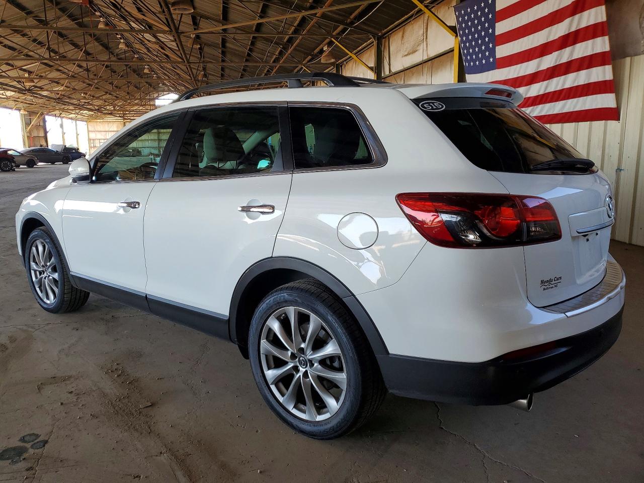 2015 Mazda Cx-9 White vin: JM3TB2DA6F0448474