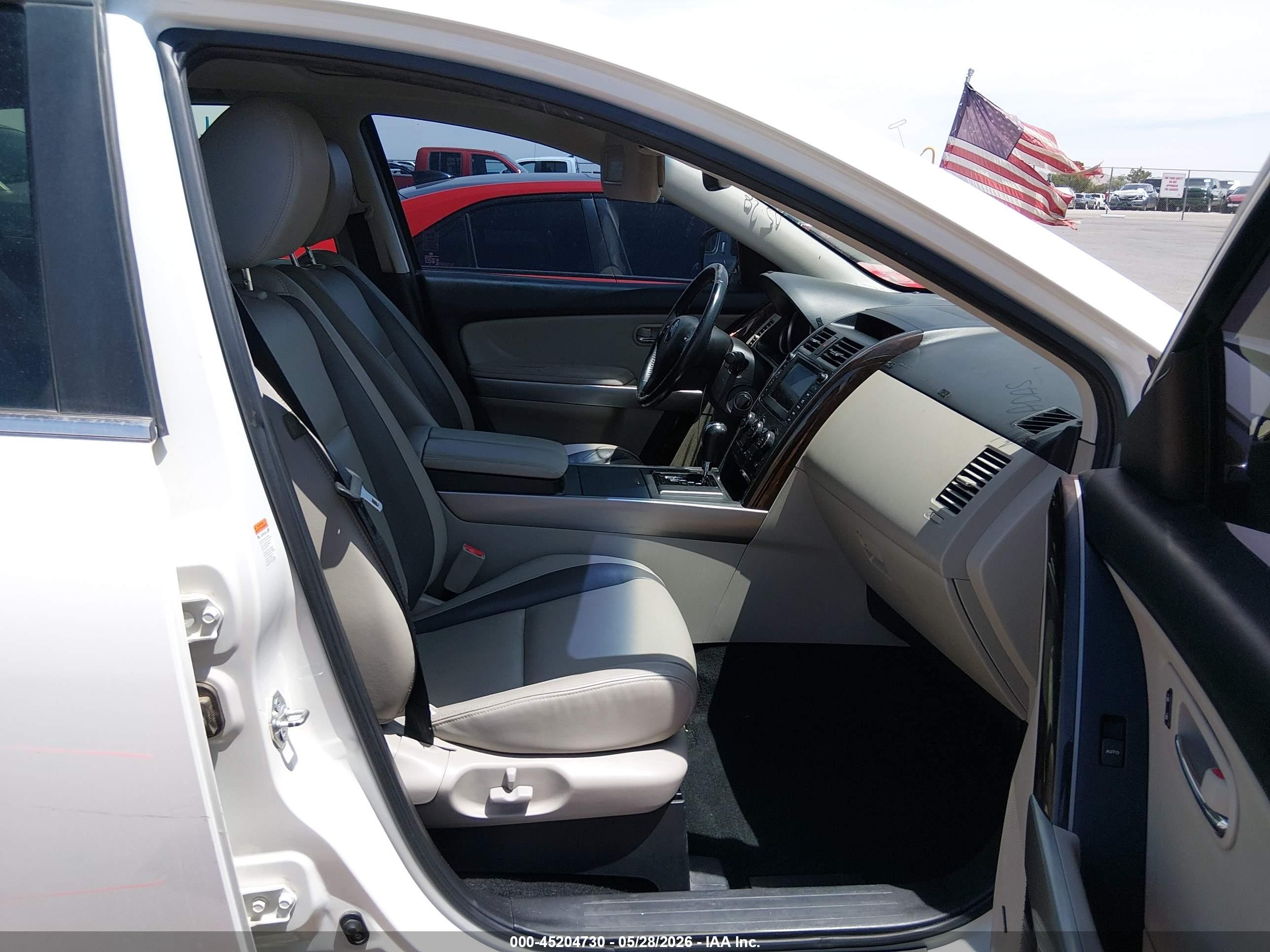 2011 Mazda Cx-9 Grand Touring White vin: JM3TB2DA7B0300344