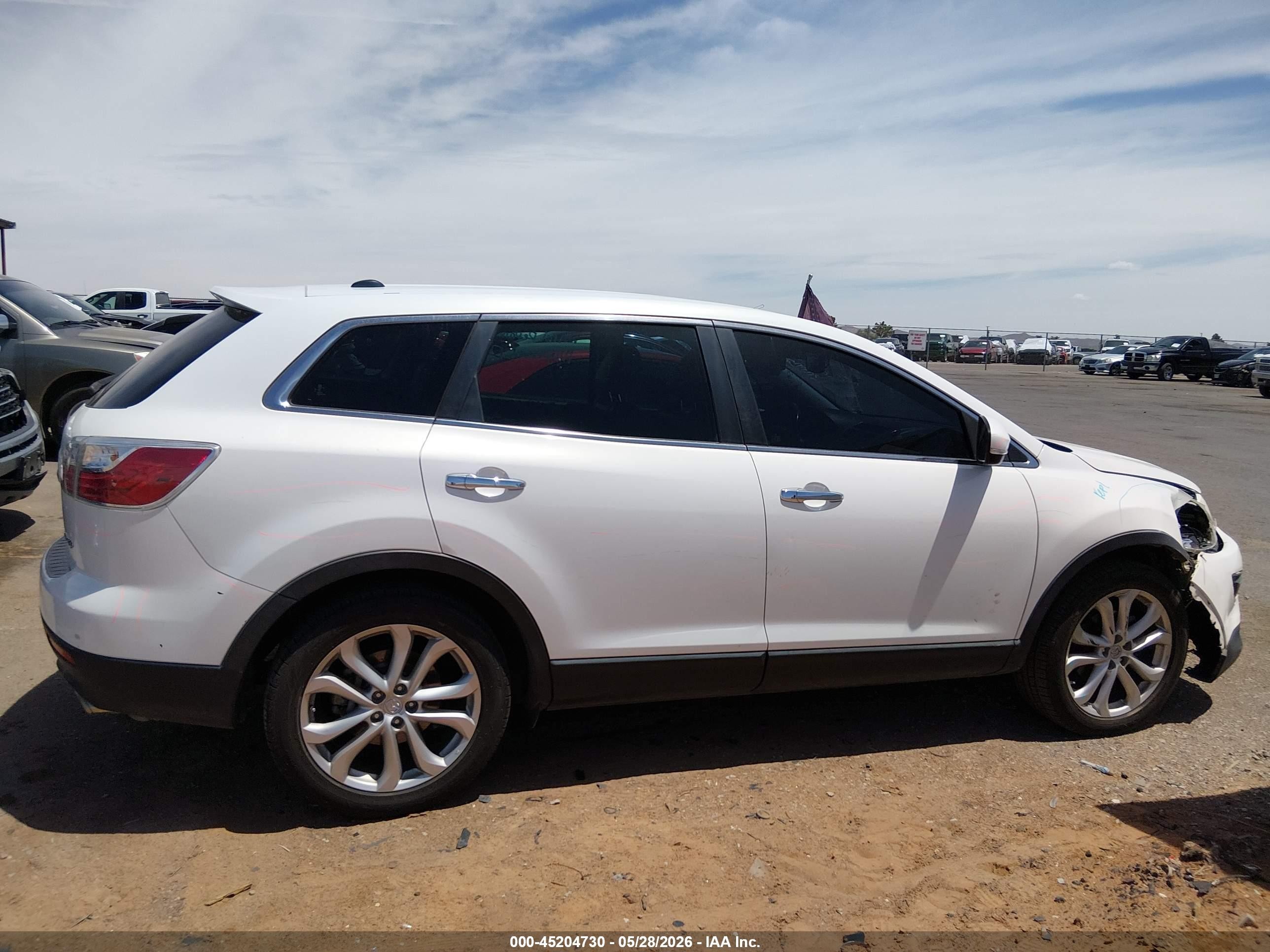 2011 Mazda Cx-9 Grand Touring White vin: JM3TB2DA7B0300344
