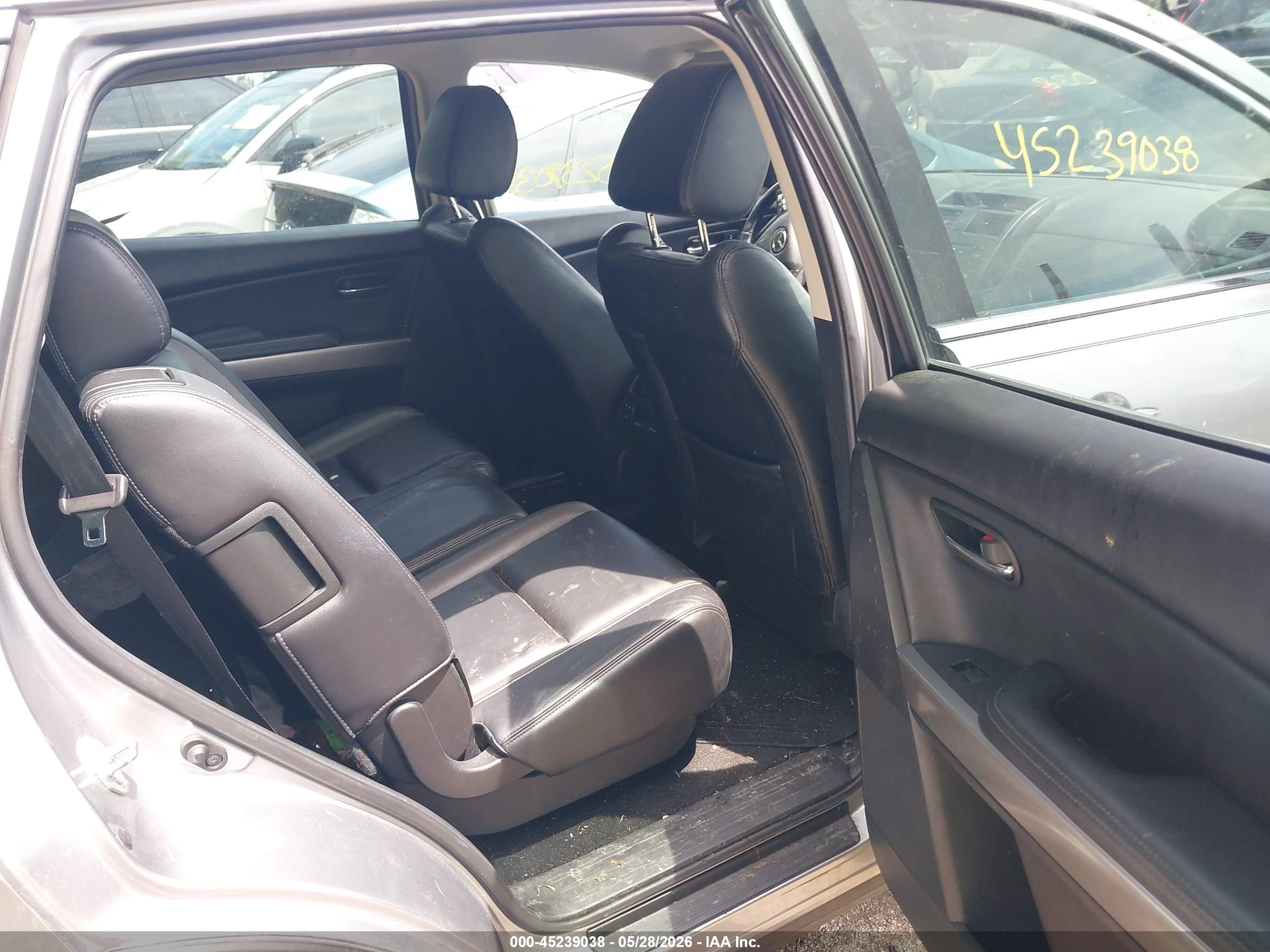2011 Mazda Cx-9 Grand Touring Silver vin: JM3TB2DA7B0315040