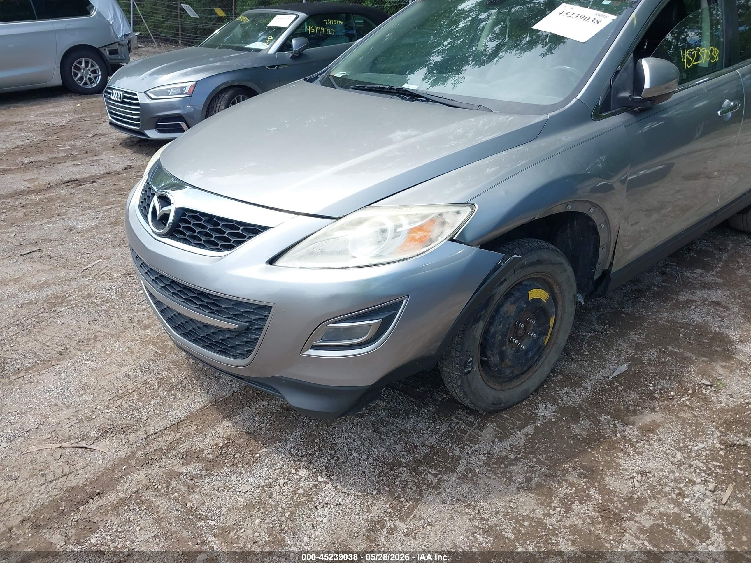 2011 Mazda Cx-9 Grand Touring Silver vin: JM3TB2DA7B0315040