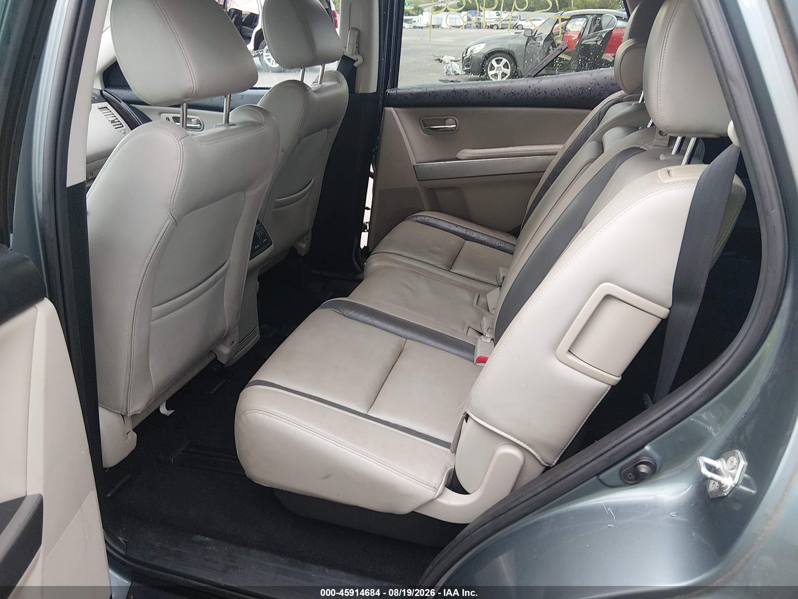 2012 Mazda Cx-9 Grand Touring Gray vin: JM3TB2DA7C0358780