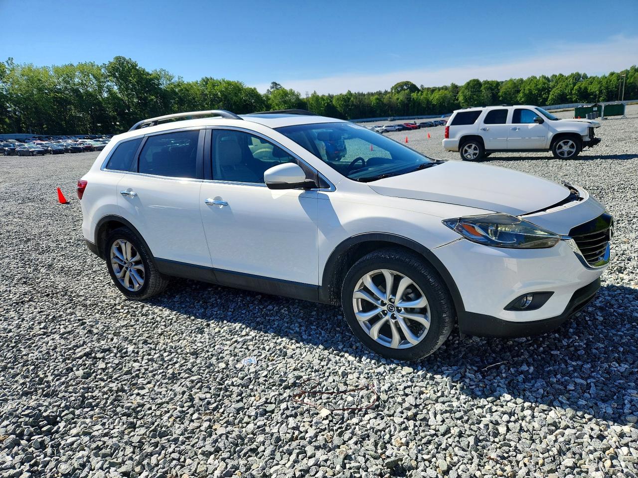 2013 Mazda Cx-9 Grand Touring Белый vin: JM3TB2DA7D0423886