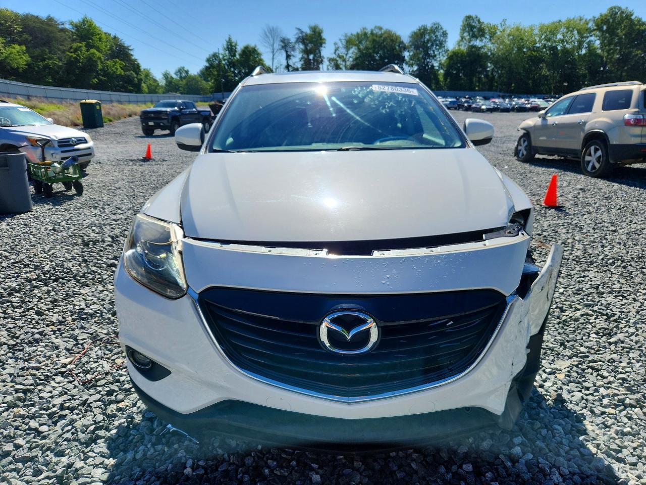 2013 Mazda Cx-9 Grand Touring Белый vin: JM3TB2DA7D0423886