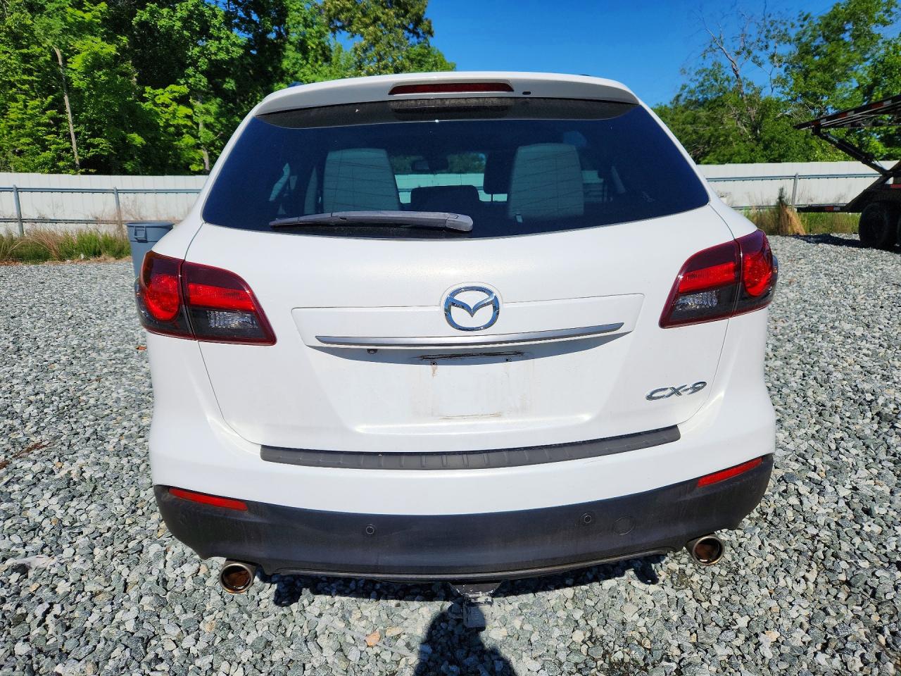 2013 Mazda Cx-9 Grand Touring Белый vin: JM3TB2DA7D0423886