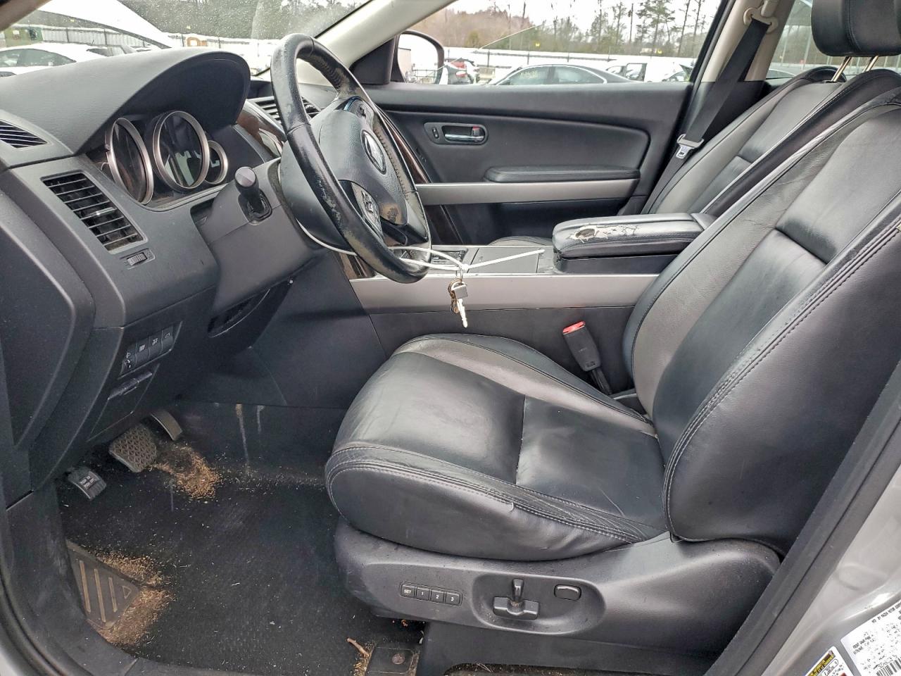 2012 Mazda Cx-9 Silver vin: JM3TB2DA8C0357587