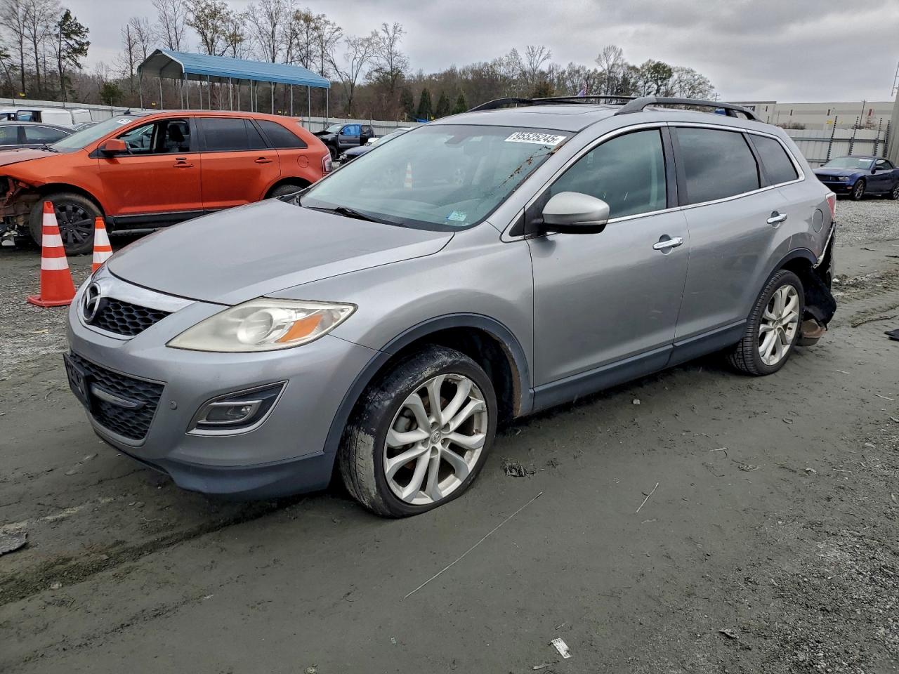 2012 Mazda Cx-9 Серебряный vin: JM3TB2DA8C0357587