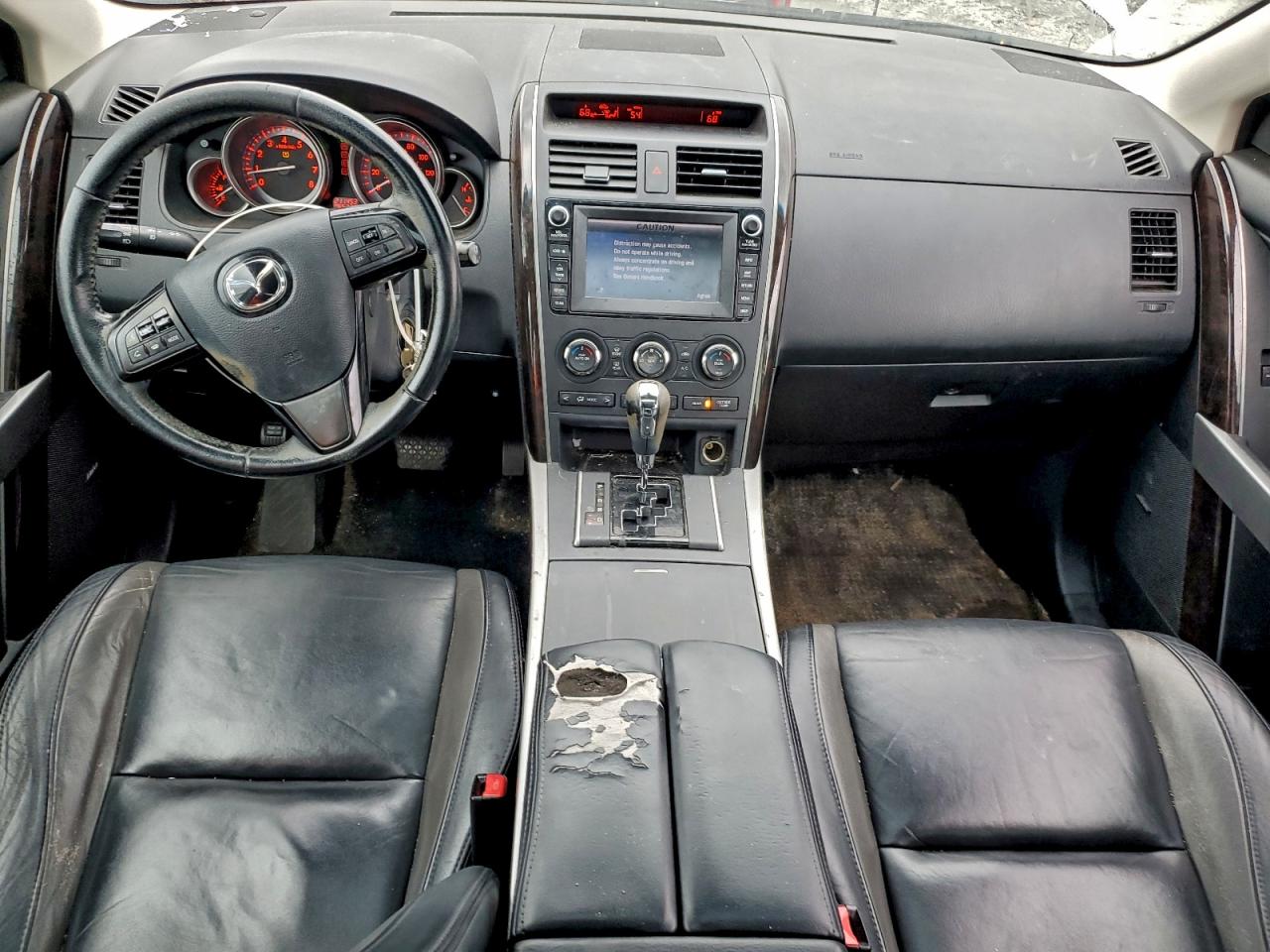 2012 Mazda Cx-9 Silver vin: JM3TB2DA8C0357587