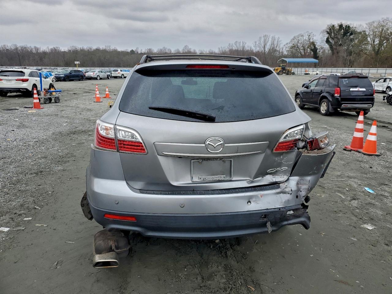 2012 Mazda Cx-9 Silver vin: JM3TB2DA8C0357587