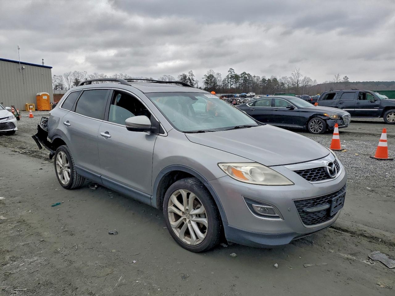 2012 Mazda Cx-9 Silver vin: JM3TB2DA8C0357587
