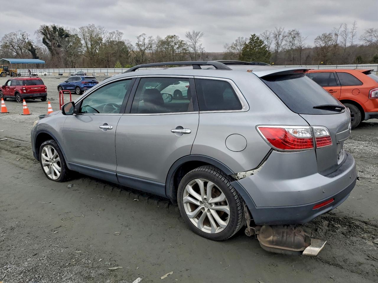 2012 Mazda Cx-9 Silver vin: JM3TB2DA8C0357587