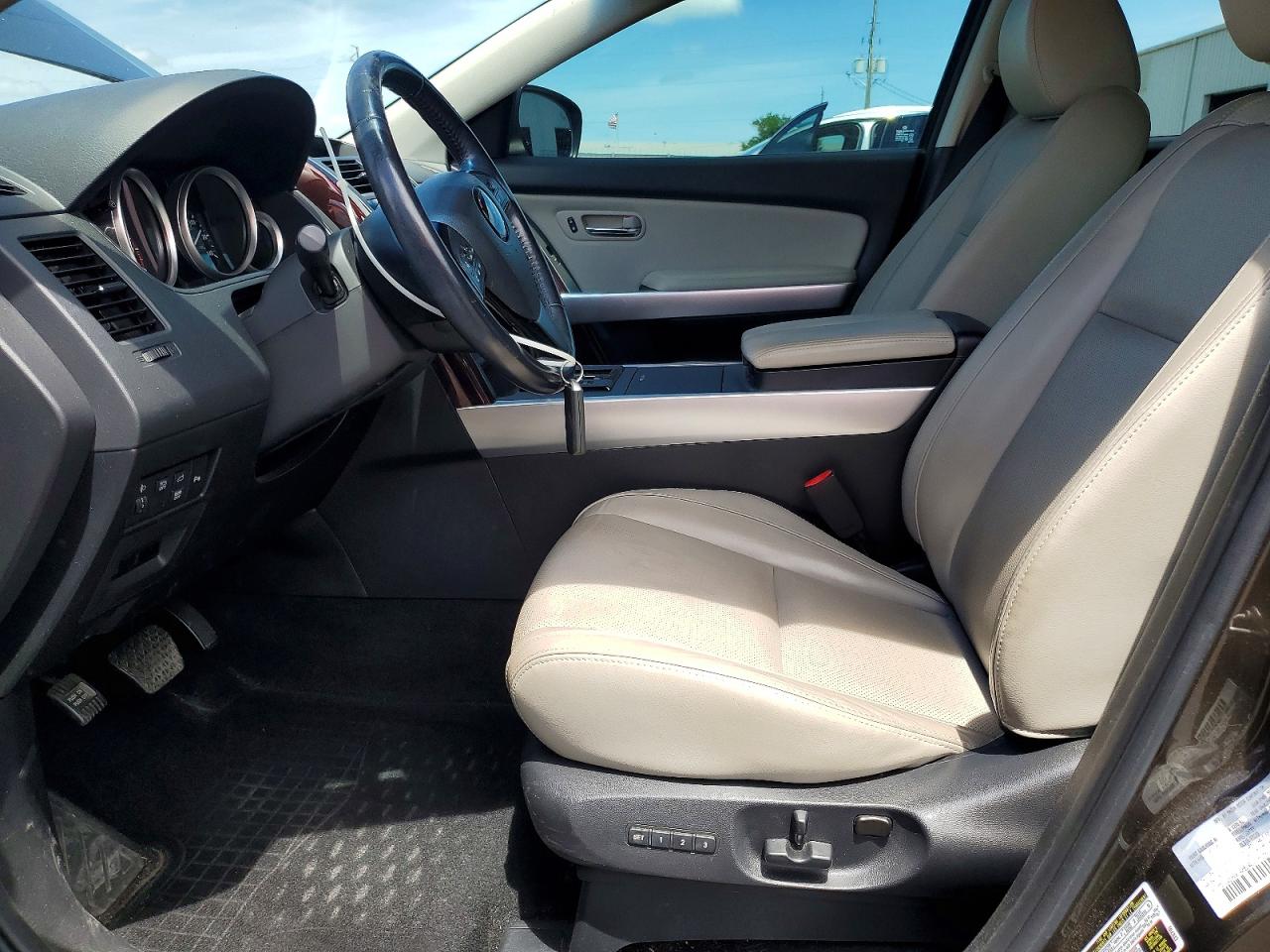 2015 Mazda Cx-9 Grand Touring Gray vin: JM3TB2DA8F0465342