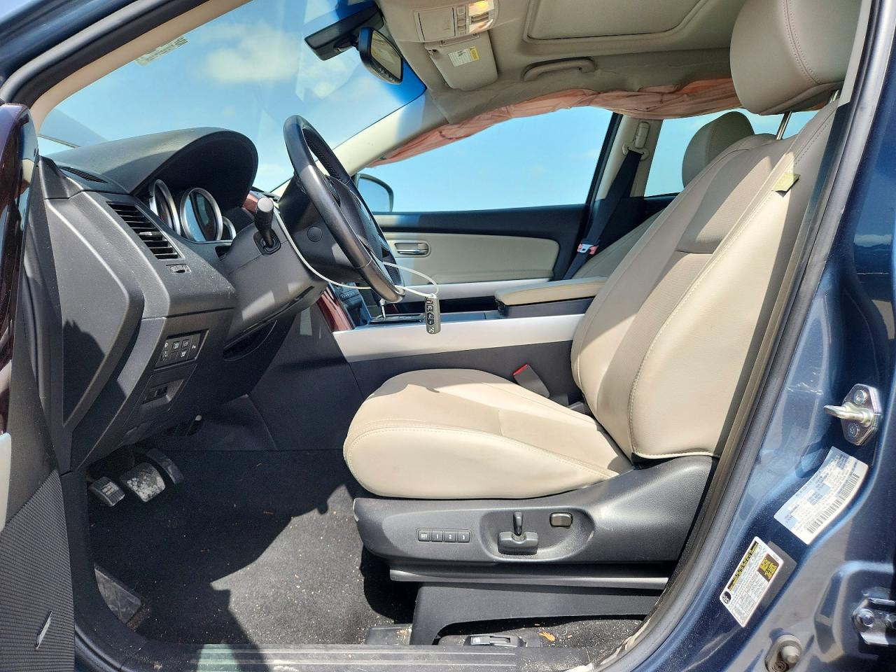 2015 Mazda Cx-9 Grand Touring Blue vin: JM3TB2DA8F0469682
