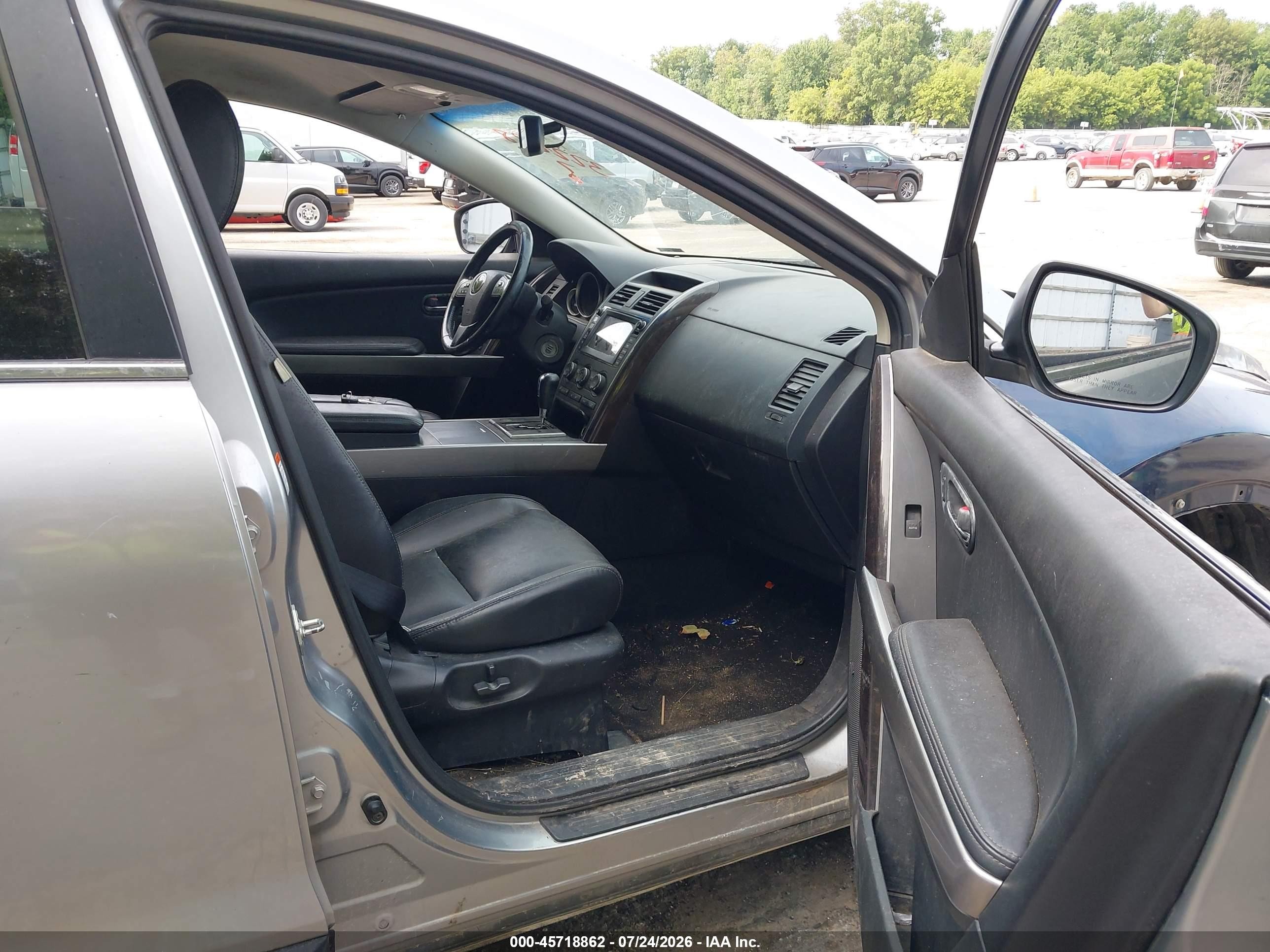 2011 Mazda Cx-9 Grand Touring Серый vin: JM3TB2DA9B0322278