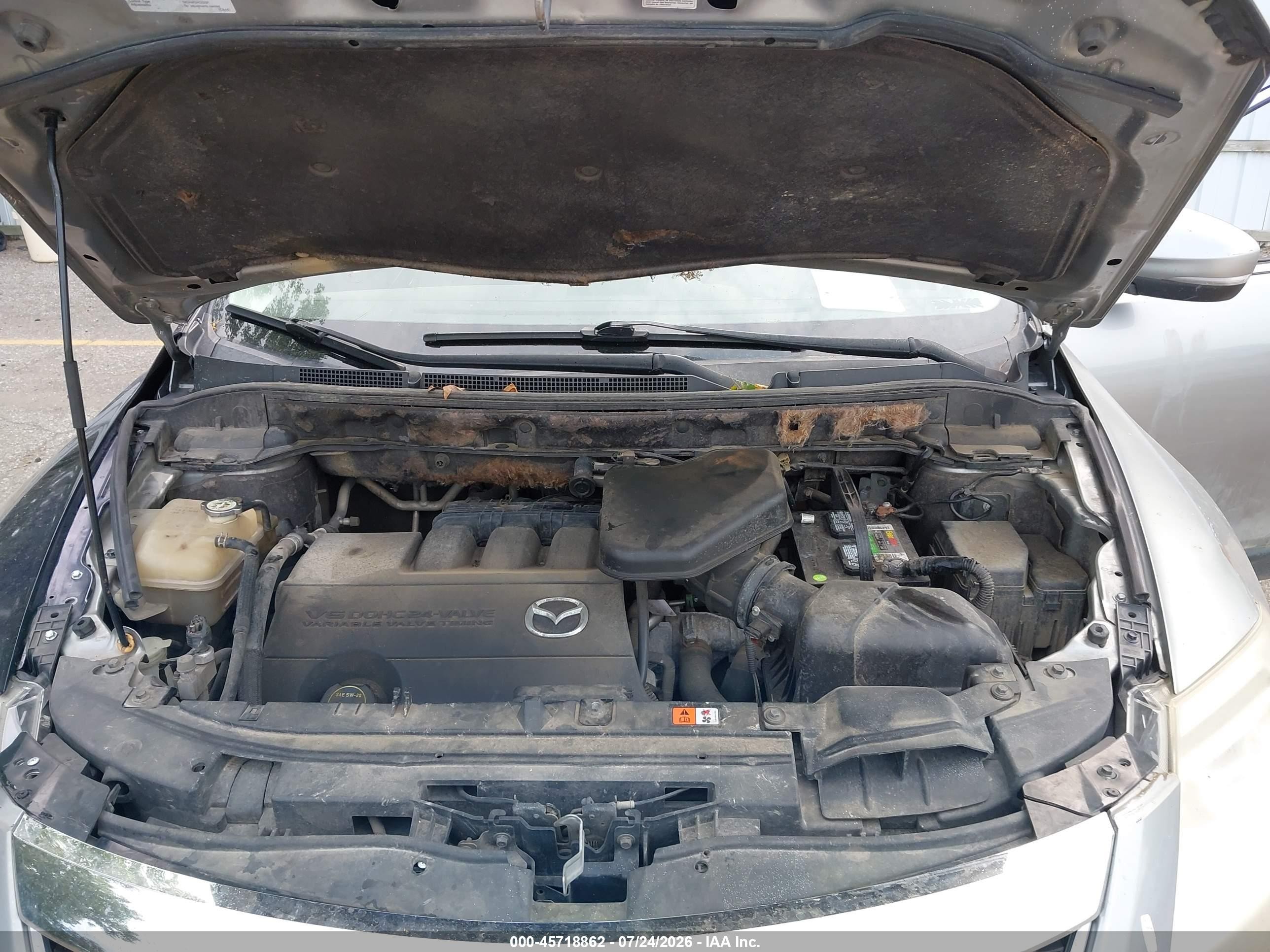 2011 Mazda Cx-9 Grand Touring Серый vin: JM3TB2DA9B0322278