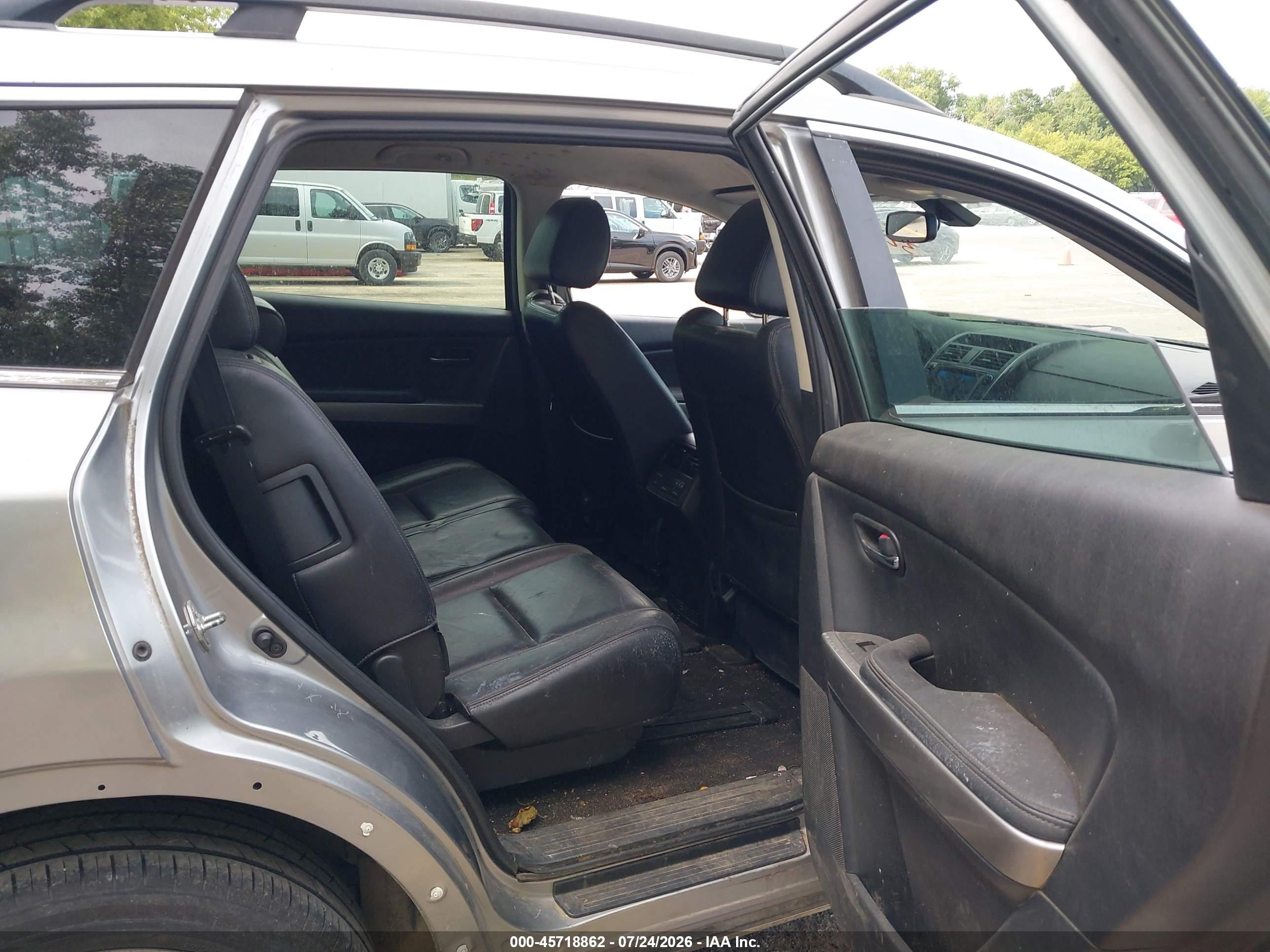 2011 Mazda Cx-9 Grand Touring Серый vin: JM3TB2DA9B0322278