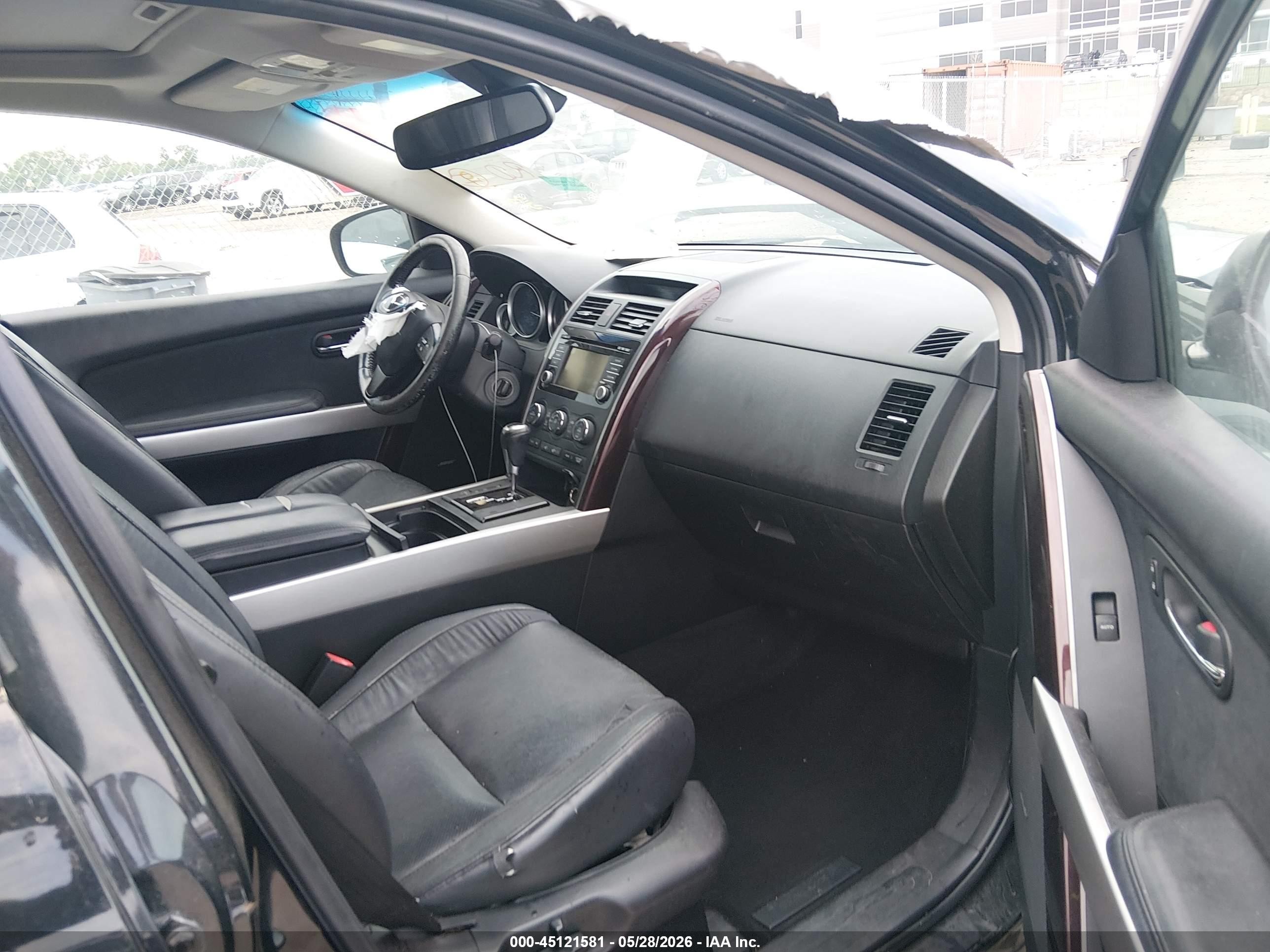 2014 Mazda Cx-9 Grand Touring Black vin: JM3TB2DA9E0431330