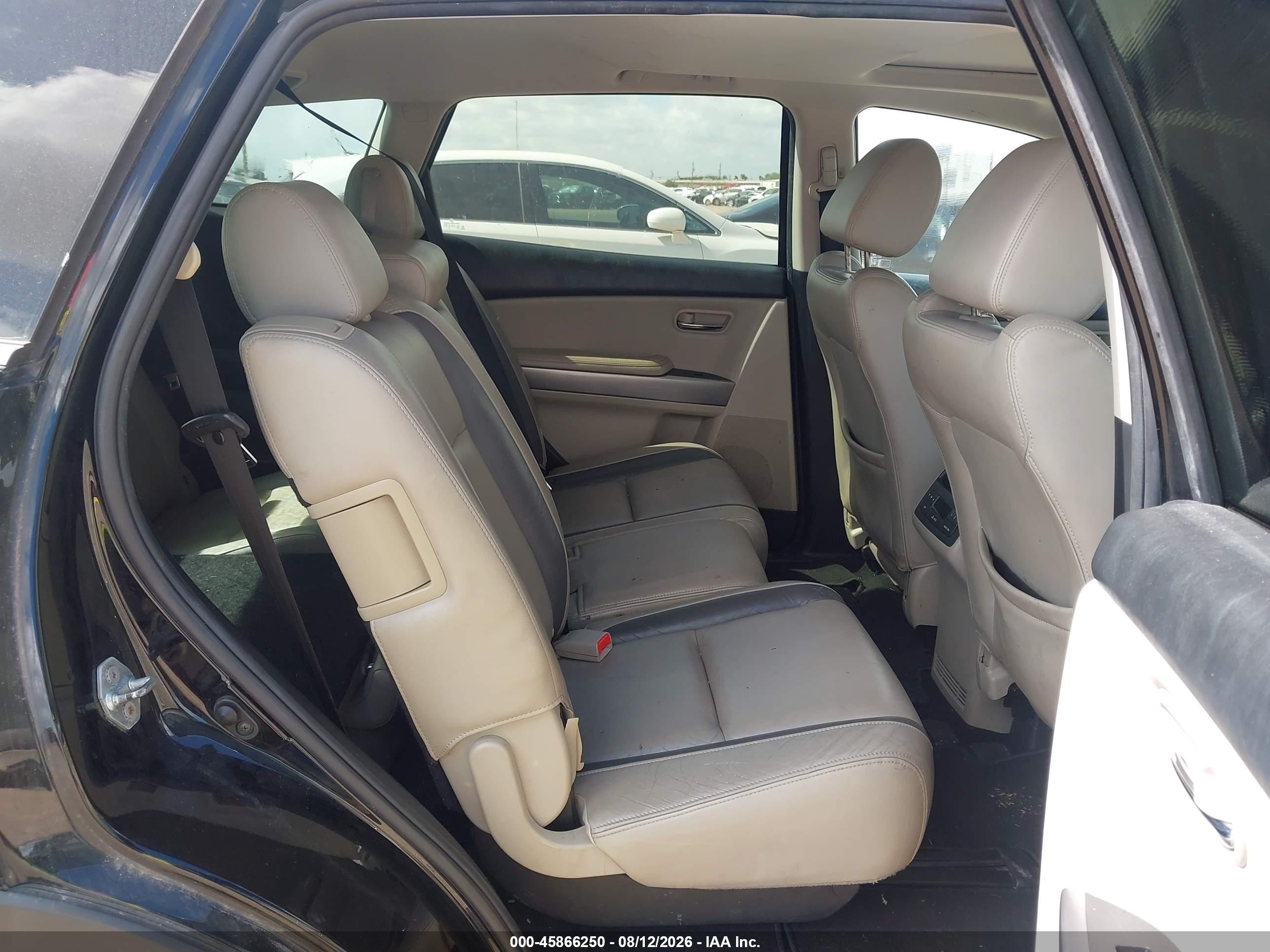 2011 Mazda Cx-9 Grand Touring Black vin: JM3TB2DAXB0310110