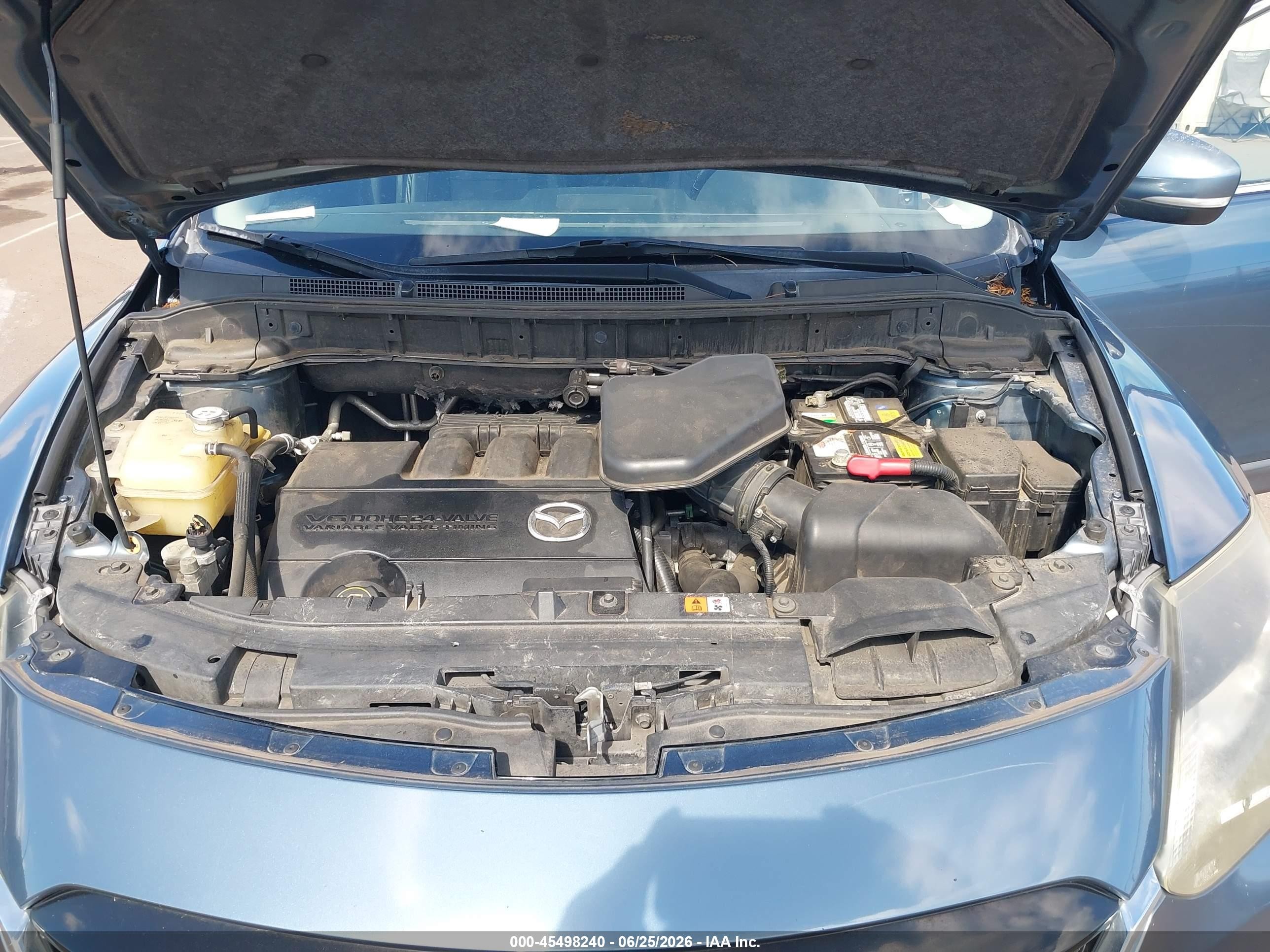 2014 Mazda Cx-9 Grand Touring Blue vin: JM3TB2DV0E0435172