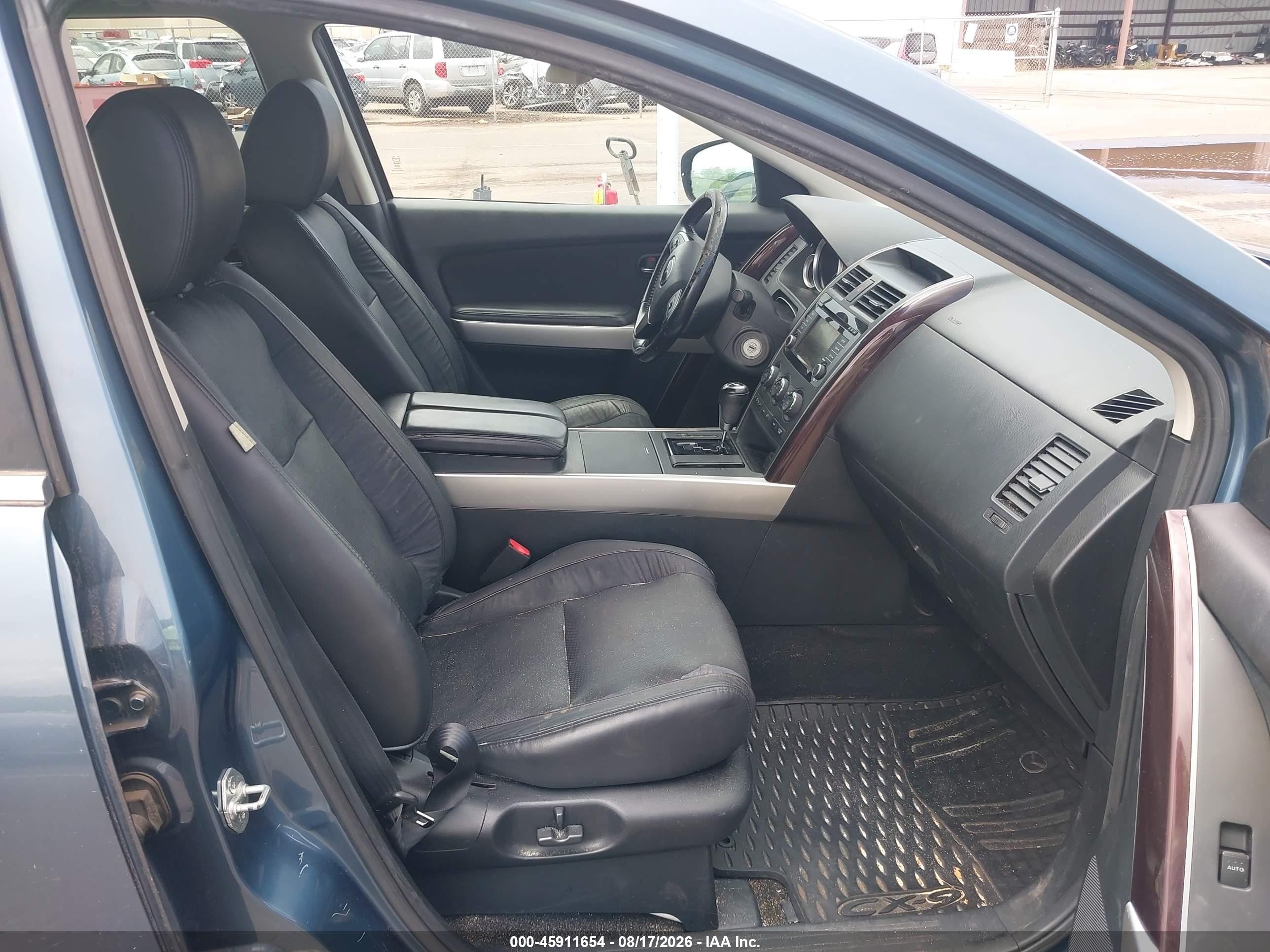 2014 Mazda Cx-9 Grand Touring Blue vin: JM3TB2DV0E0435172