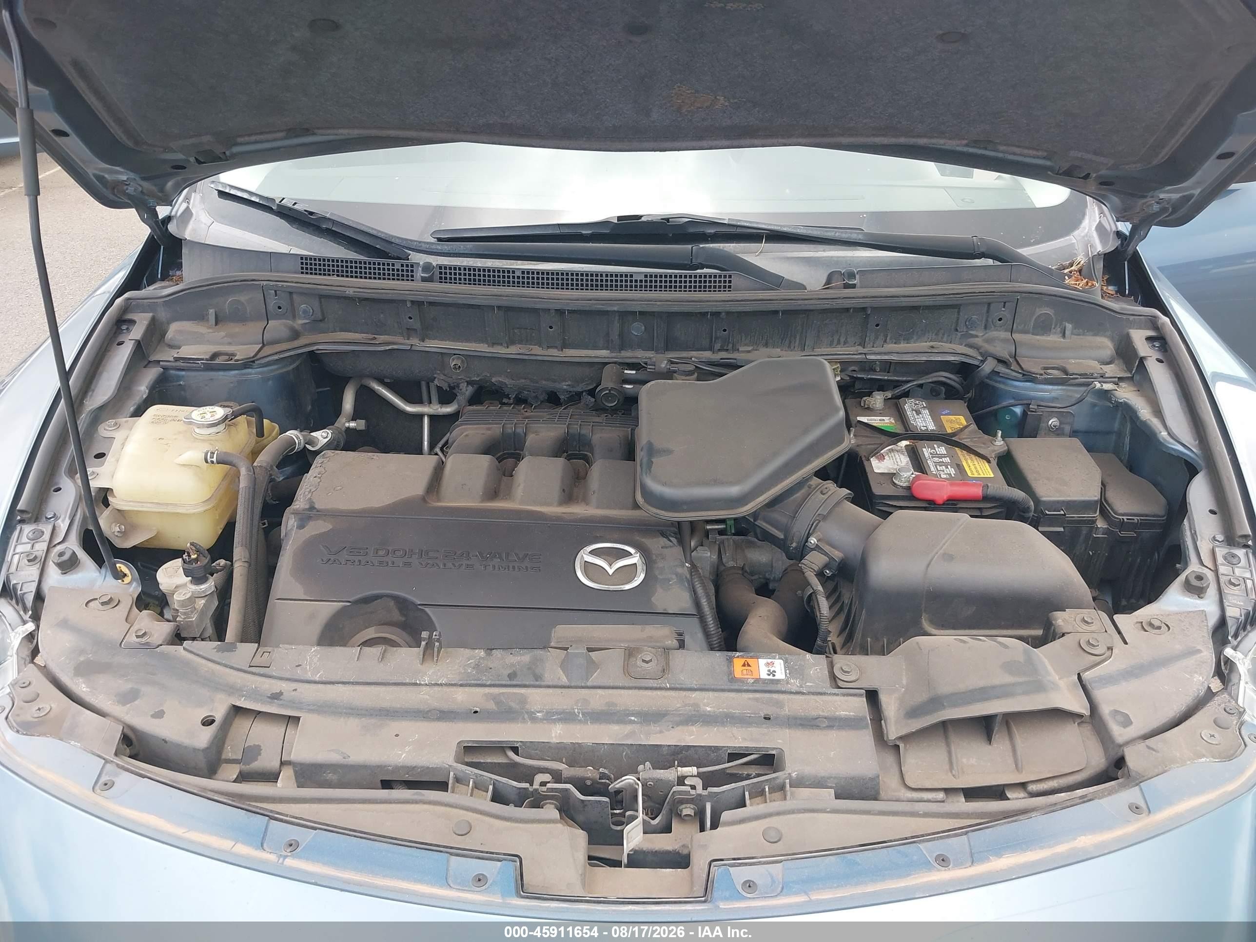 2014 Mazda Cx-9 Grand Touring Blue vin: JM3TB2DV0E0435172