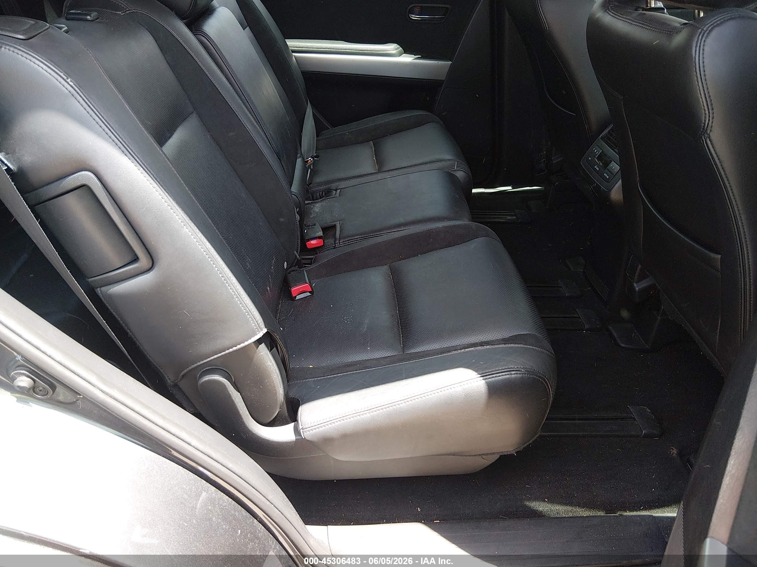2013 Mazda Cx-9 Grand Touring Gray vin: JM3TB2DV1D0406133