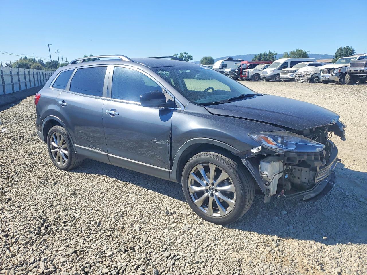 2014 Mazda Cx-9 Grand Touring Серый vin: JM3TB2DV2E0435626