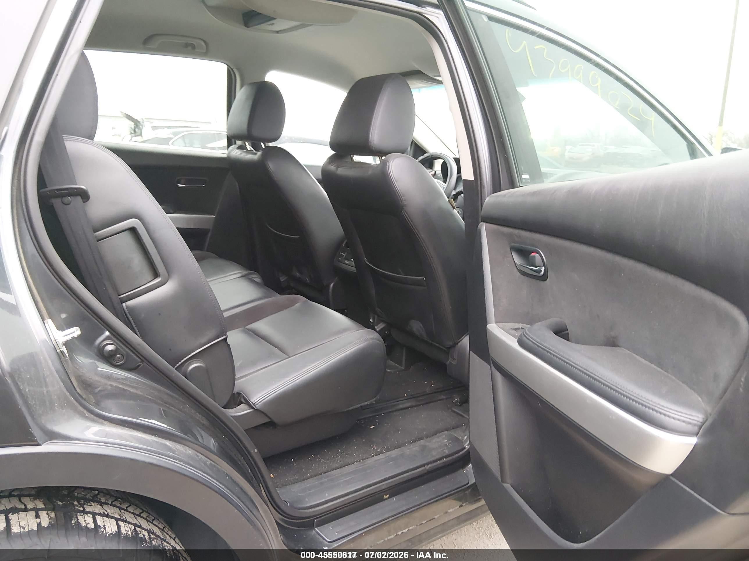 2015 Mazda Cx-9 Grand Touring Gray vin: JM3TB2DV3F0450721