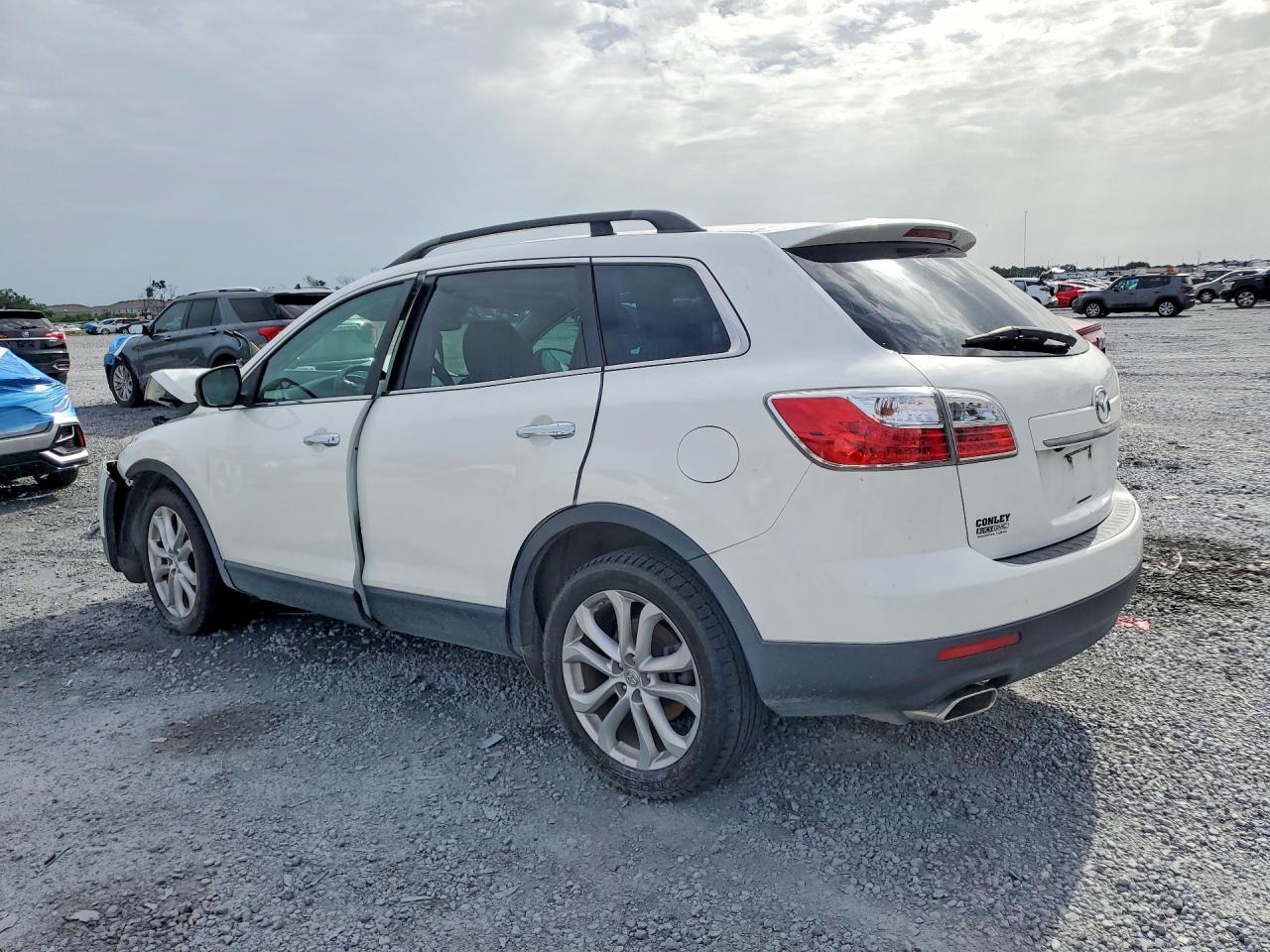 2012 Mazda Cx-9 White vin: JM3TB2DV4C0366175