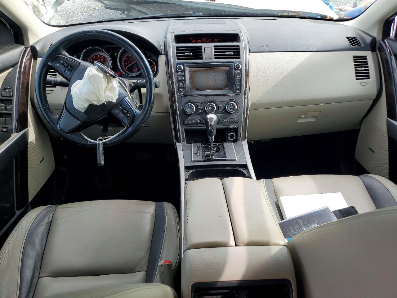 2012 Mazda Cx-9 White vin: JM3TB2DV4C0366175