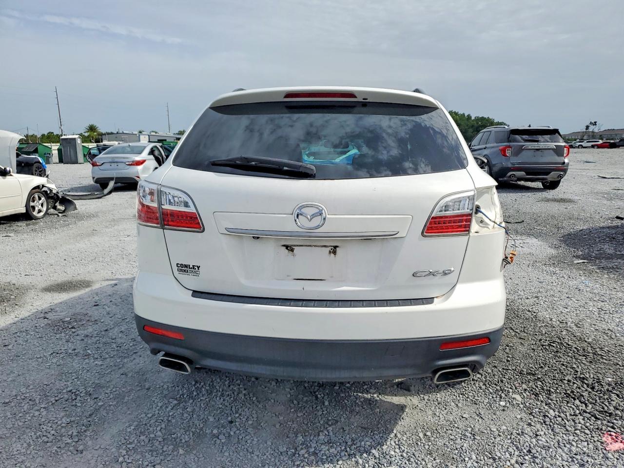 2012 Mazda Cx-9 White vin: JM3TB2DV4C0366175