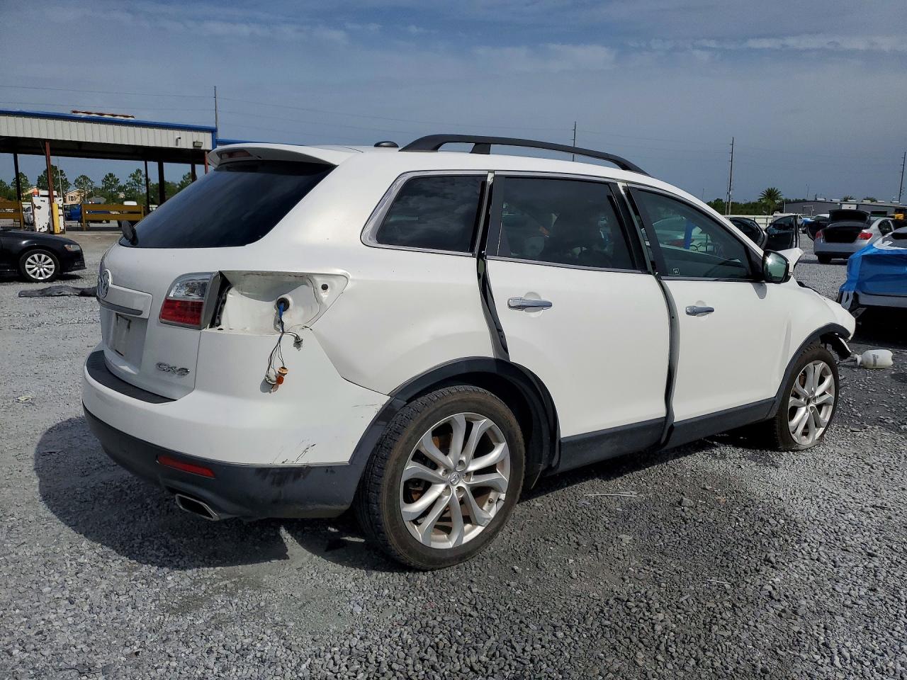 2012 Mazda Cx-9 White vin: JM3TB2DV4C0366175