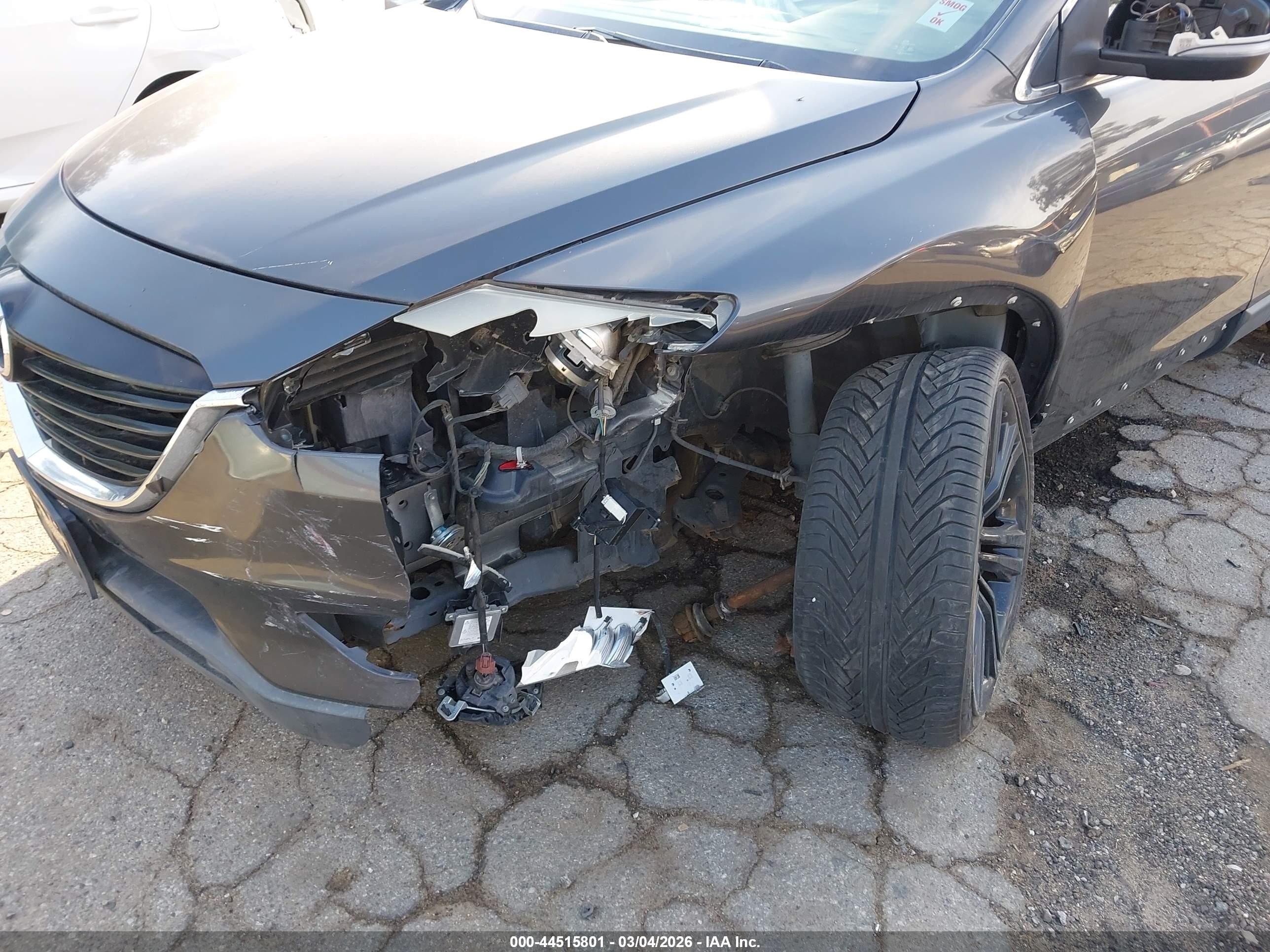 2013 Mazda Cx-9 Grand Touring Серый vin: JM3TB2DV6D0417080