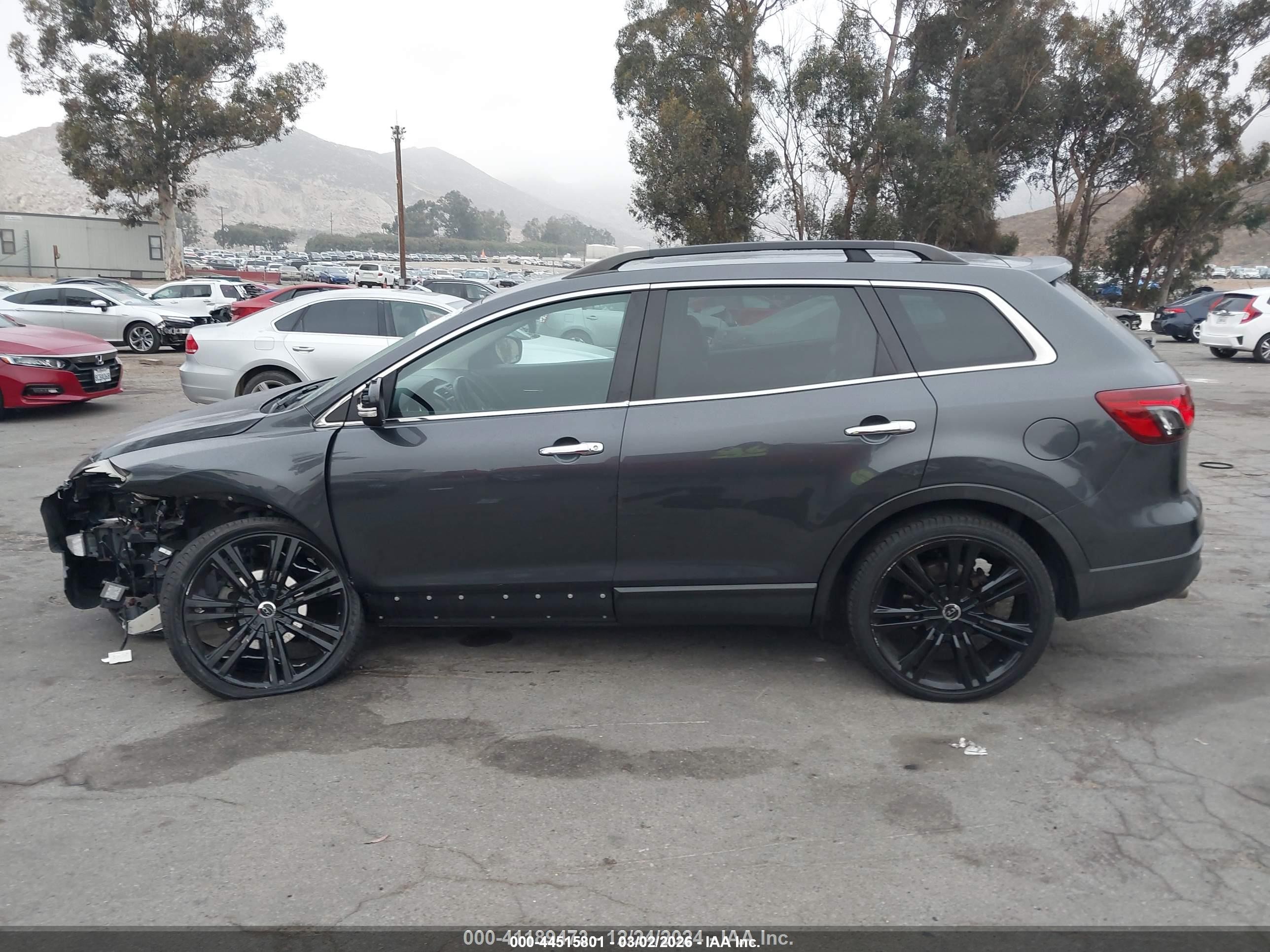 2013 Mazda Cx-9 Grand Touring Серый vin: JM3TB2DV6D0417080