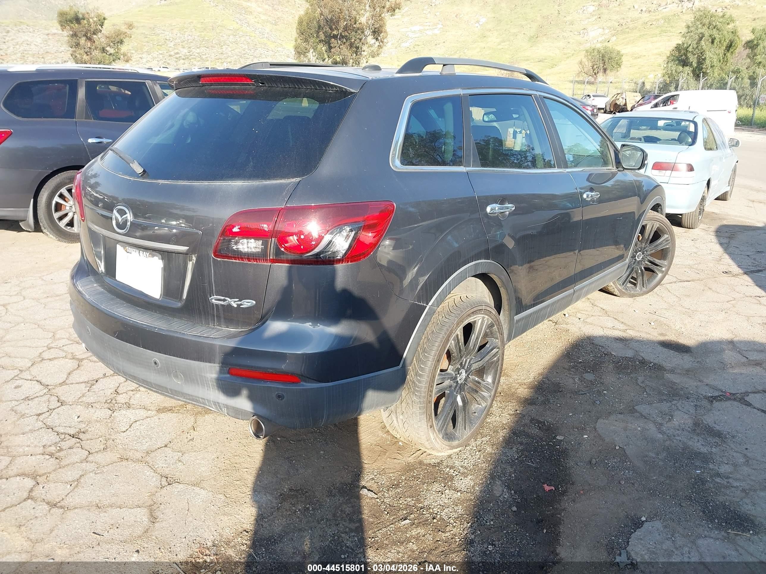 2013 Mazda Cx-9 Grand Touring Серый vin: JM3TB2DV6D0417080