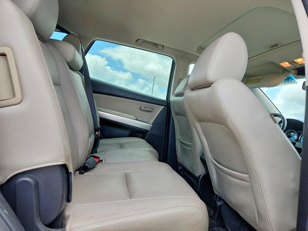 2015 Mazda Cx-9 Grand Touring White vin: JM3TB2DV6F0458022