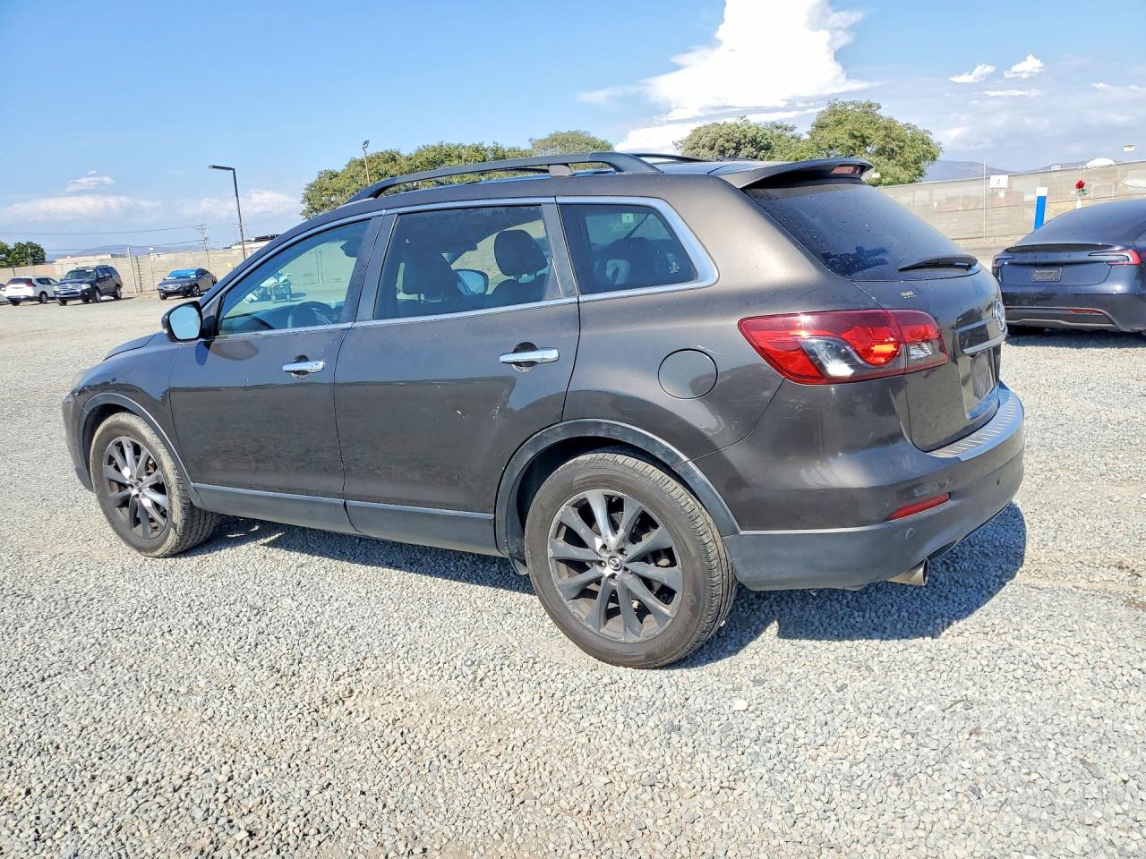 2015 Mazda Cx-9 Grand Touring Gray vin: JM3TB2DV7F0447255