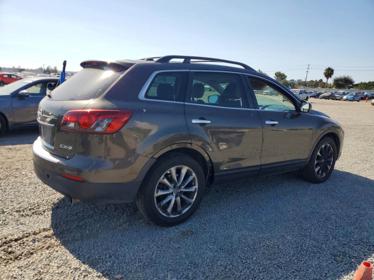 2015 Mazda Cx-9 Grand Touring Gray vin: JM3TB2DV7F0447255