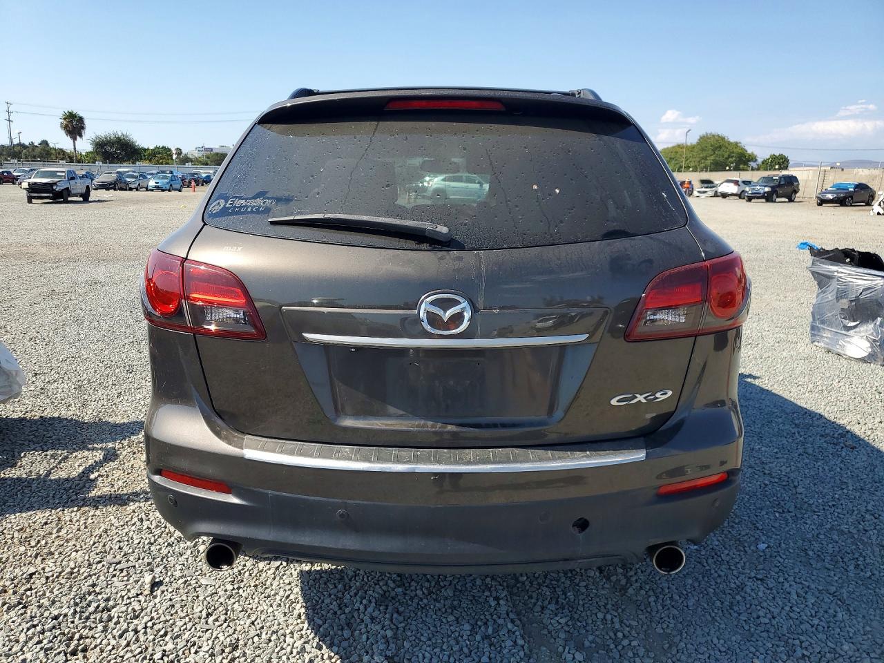 2015 Mazda Cx-9 Grand Touring Gray vin: JM3TB2DV7F0447255