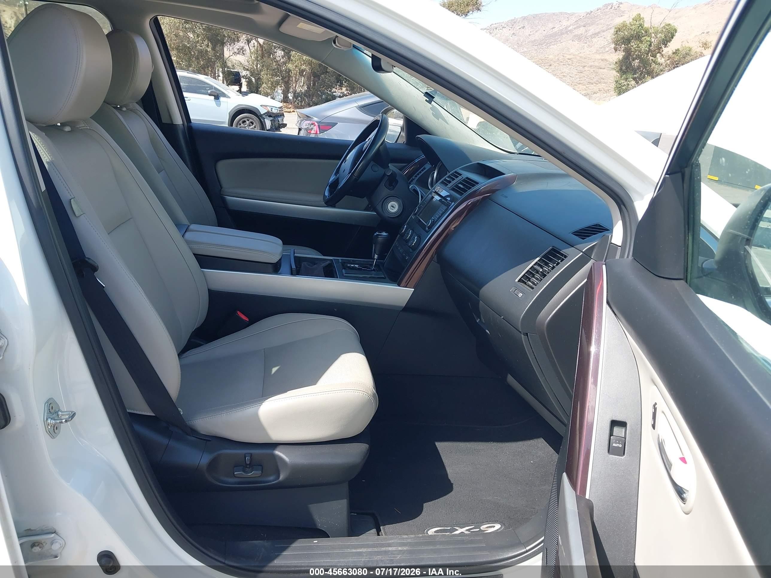 2015 Mazda Cx-9 Grand Touring Белый vin: JM3TB2DV7F0450219