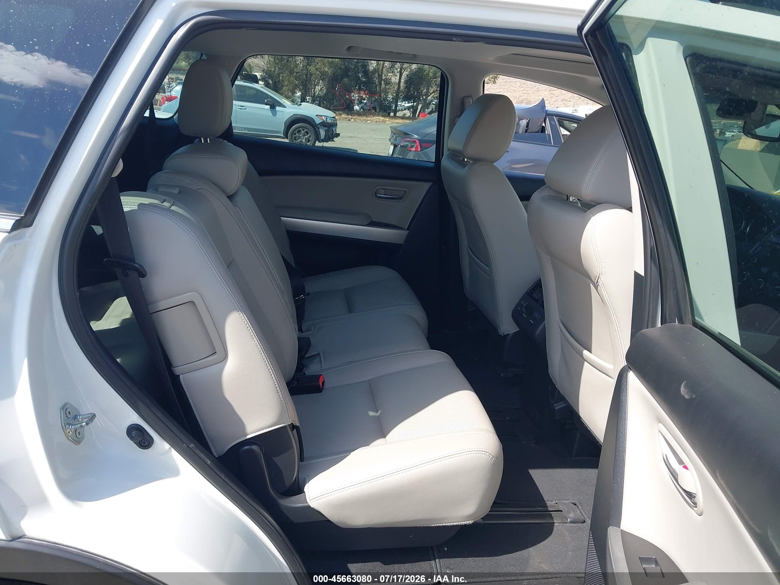 2015 Mazda Cx-9 Grand Touring Белый vin: JM3TB2DV7F0450219