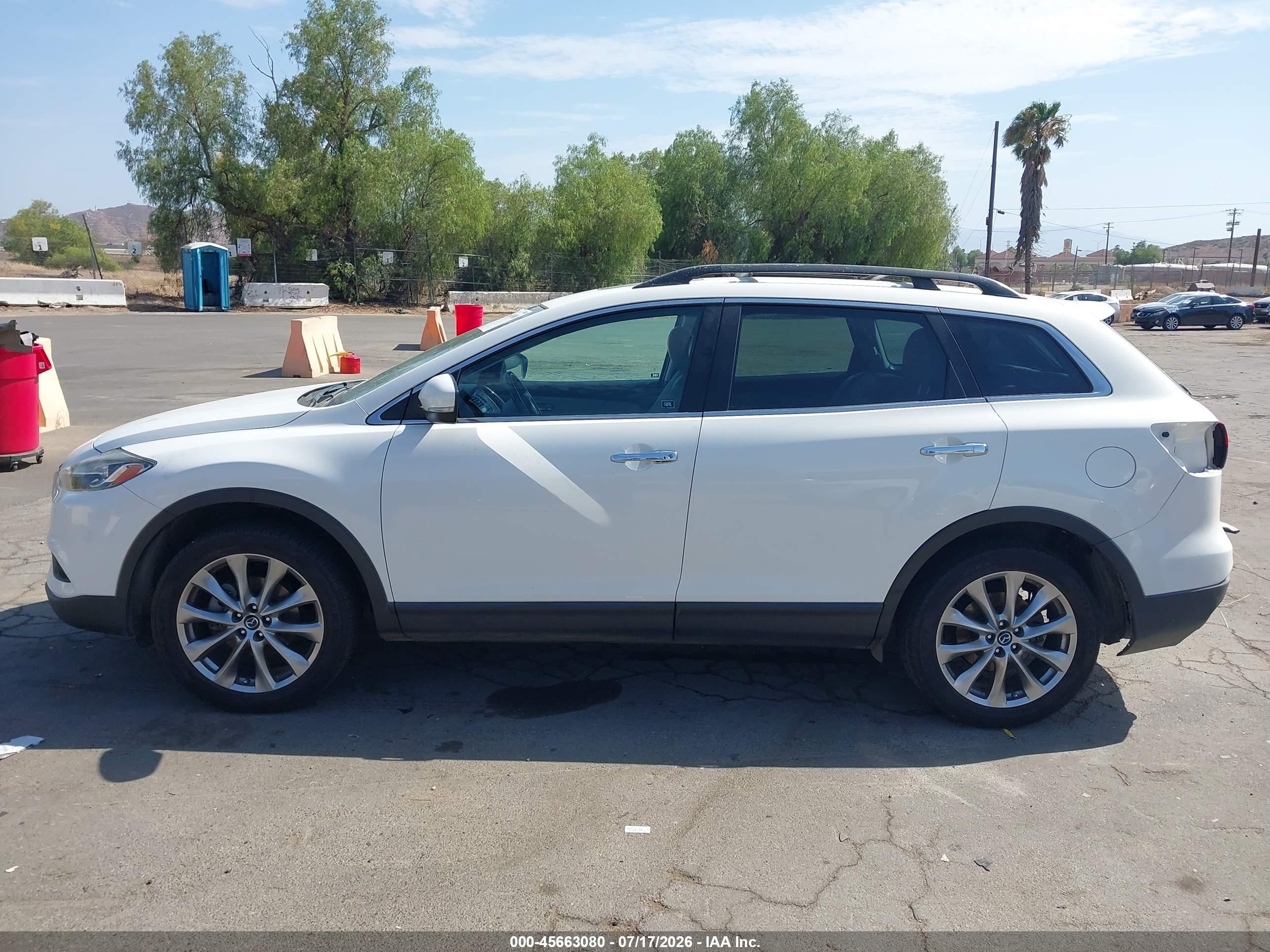 2015 Mazda Cx-9 Grand Touring Белый vin: JM3TB2DV7F0450219